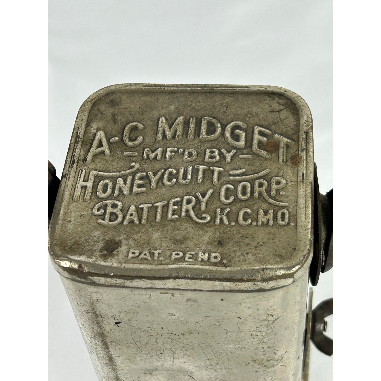 Vintage Honeycutt A-C Midget Railroad Inspection Lantern Light