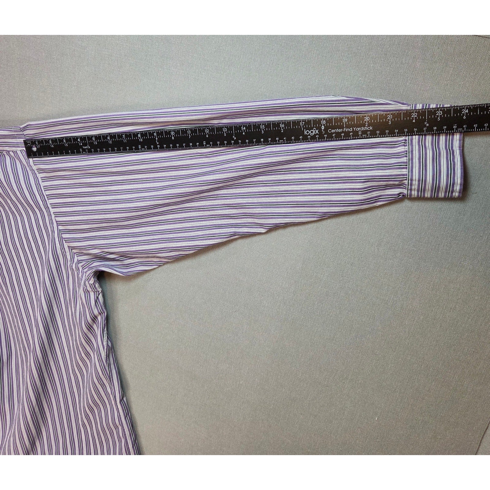 Ralph Lauren Blake Striped Button Down Shirt Men’s L Cotton Hong Kong