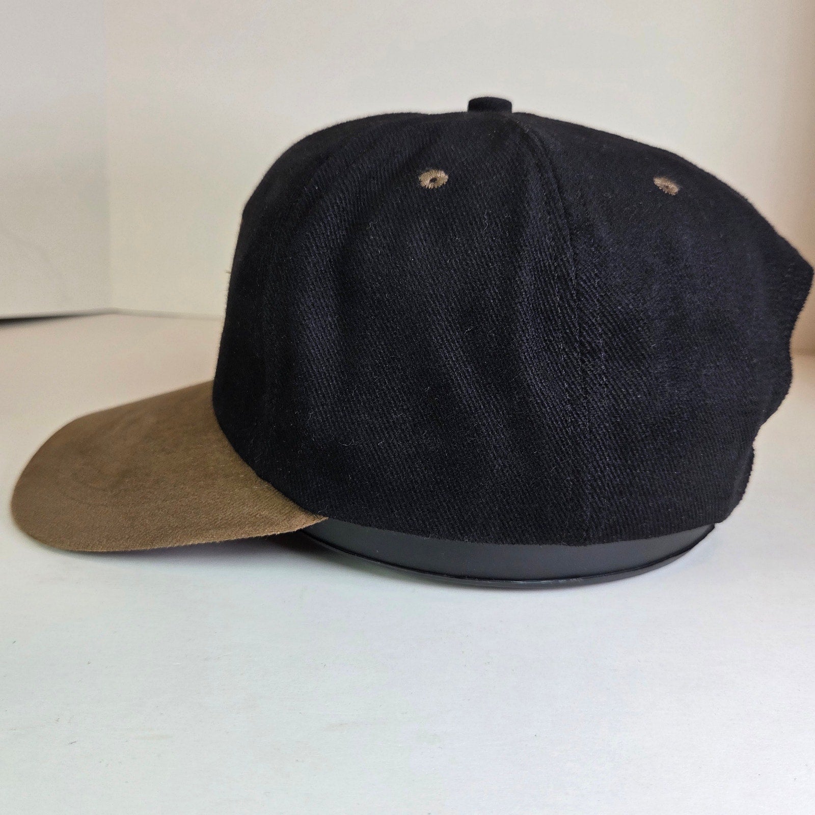 Vintage Chevy Trucks Snapback Hat Swingster USA Made Black Brown Cap