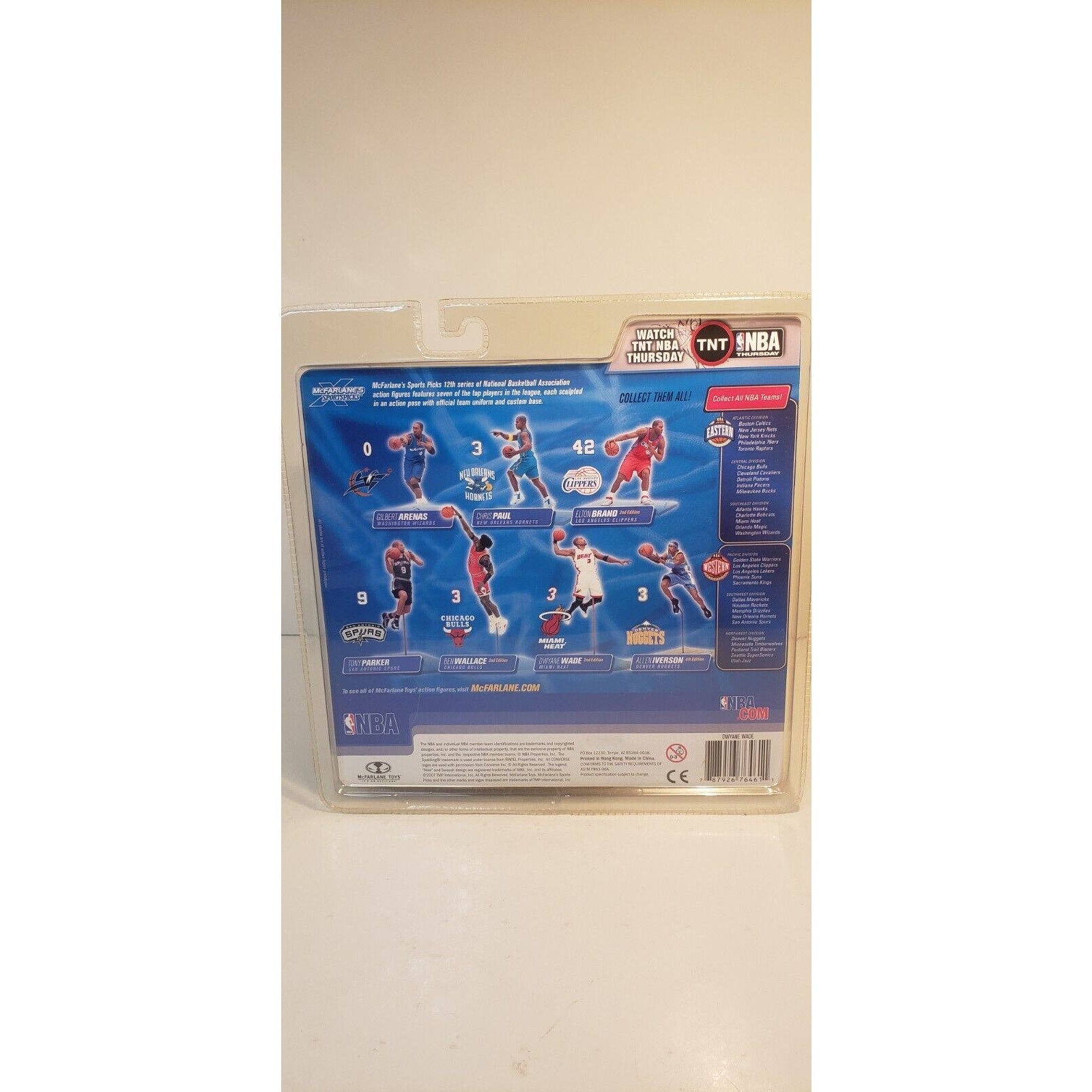 Dwyane Wade 2007 McFarlane Series 12, Miami Heat HOF