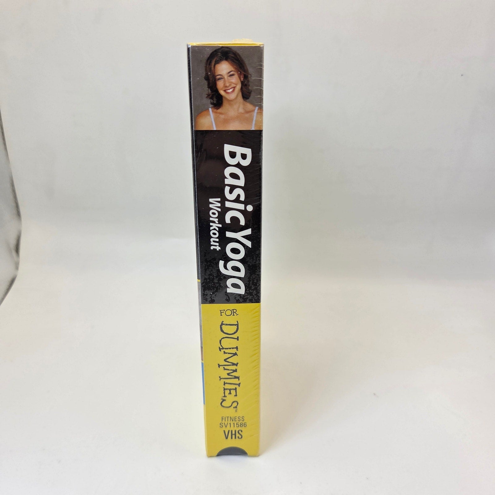 Basic Yoga Workout for Dummies VHS Sealed Sara Ivanhoe Fitness Video