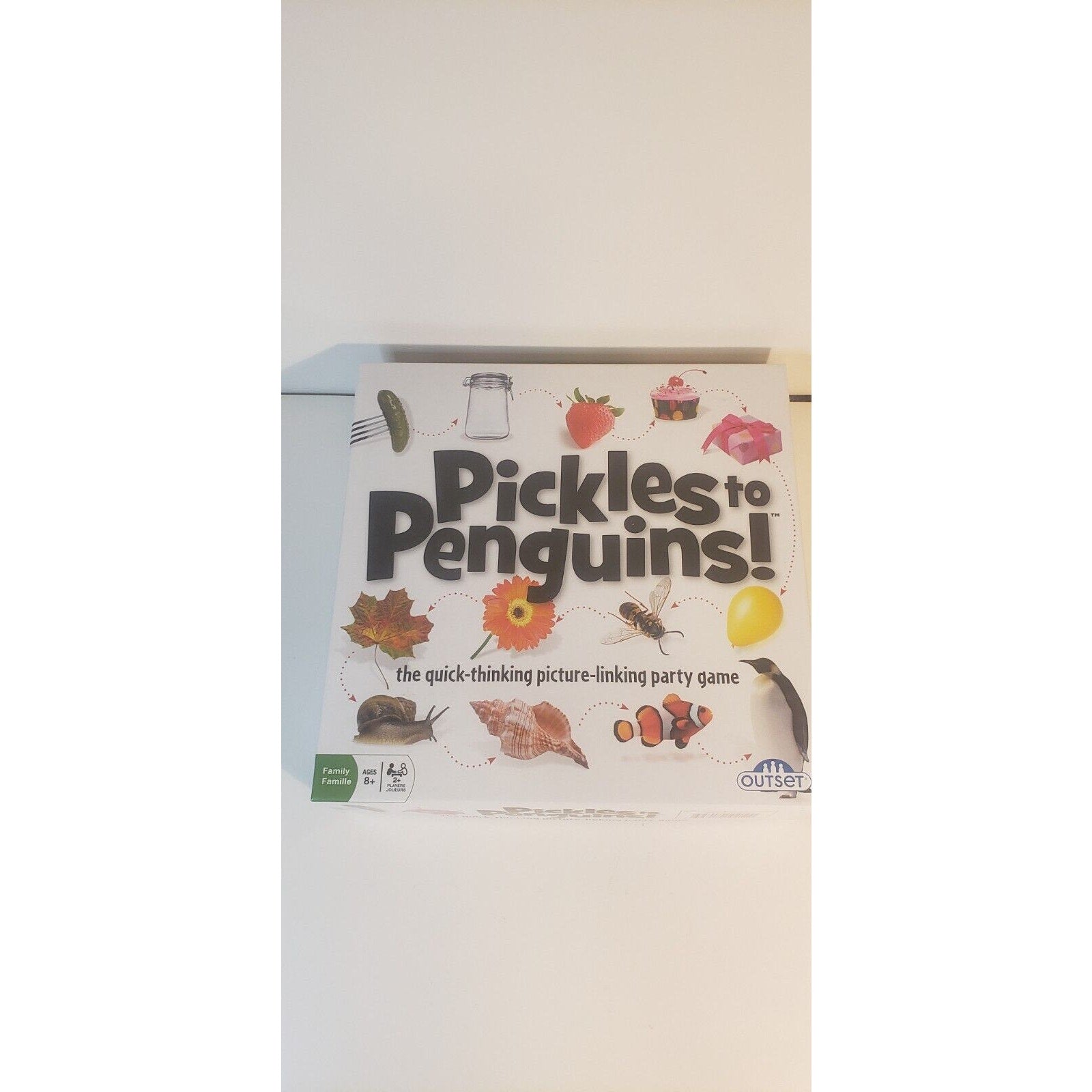 Pickles to Penguins! Quick Think Picture Card Game Excellent condition