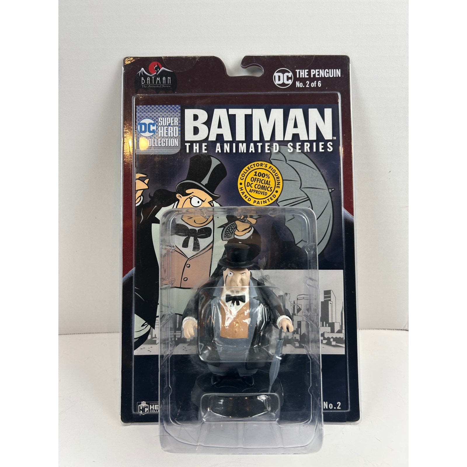 Eaglemoss Batman The Animated Series “The Penguin” #2/6 Figurine Sealed New