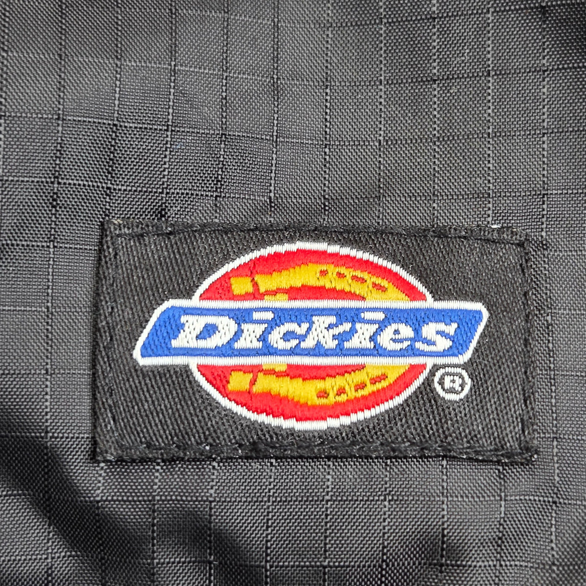 Dickies Fleece Lined Hooded Nylon Jacket Black Full Zip Ripstop Men's 2XL