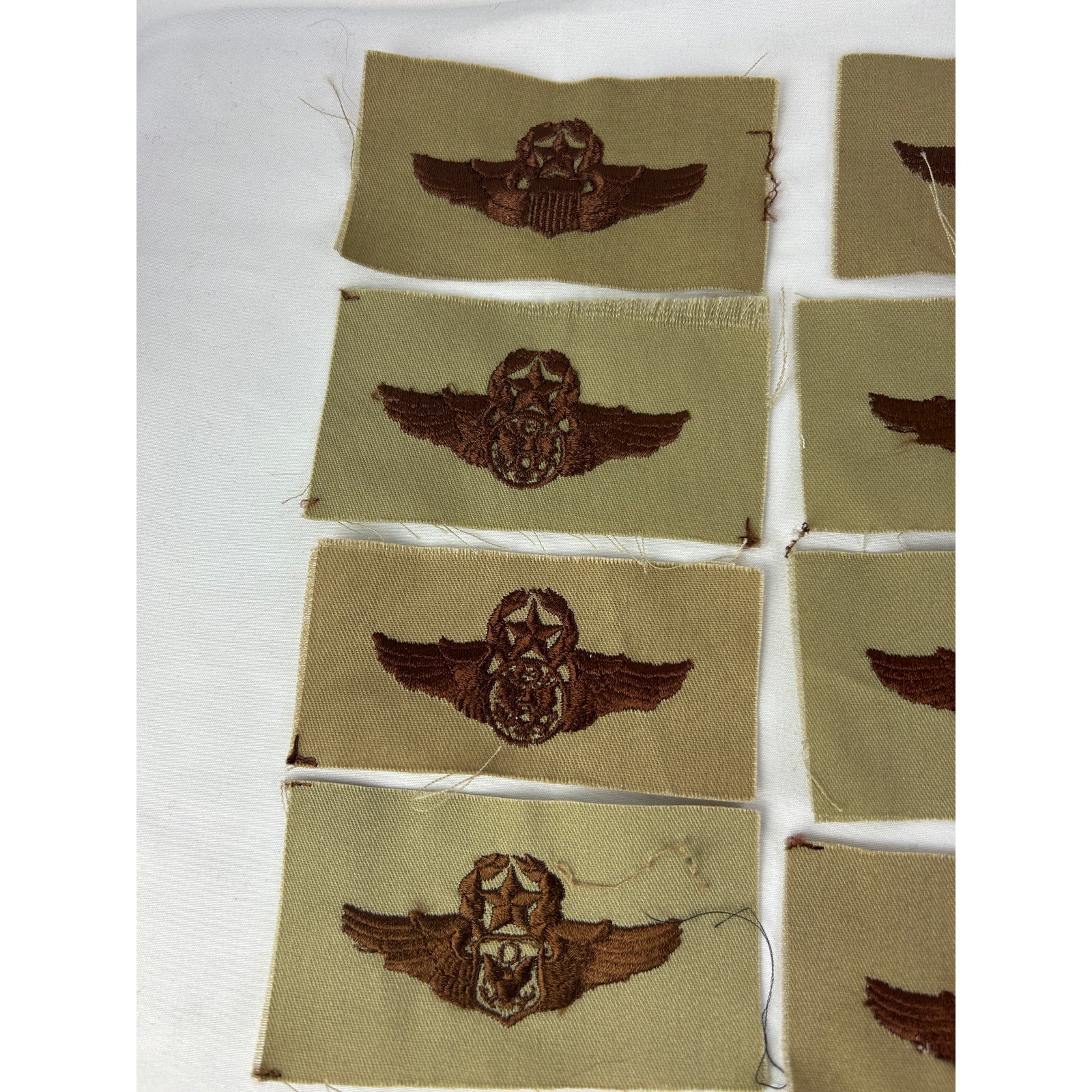 US Army Aviator Wings Patch Lot Desert Cut Badges Aircrew Airborne