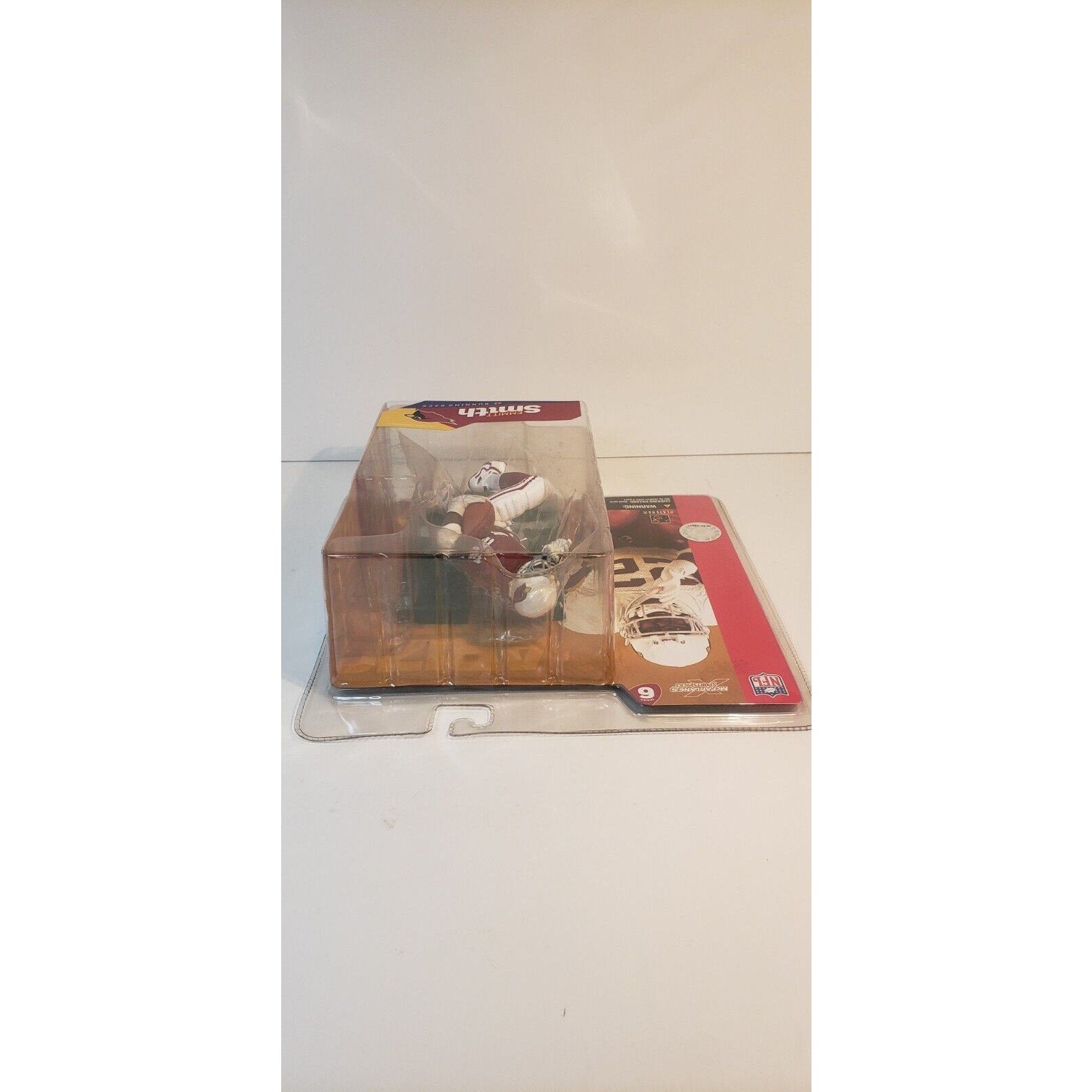 Emmitt Smith McFarlane Series 6 2003 NFL Arizona Cardinals Variant Red Jersey