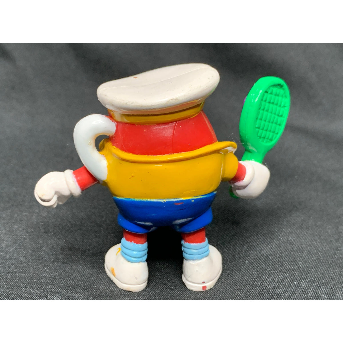 Vintage Kool-Aid Man Tennis Player PVC Figure Kraft General Foods Racket