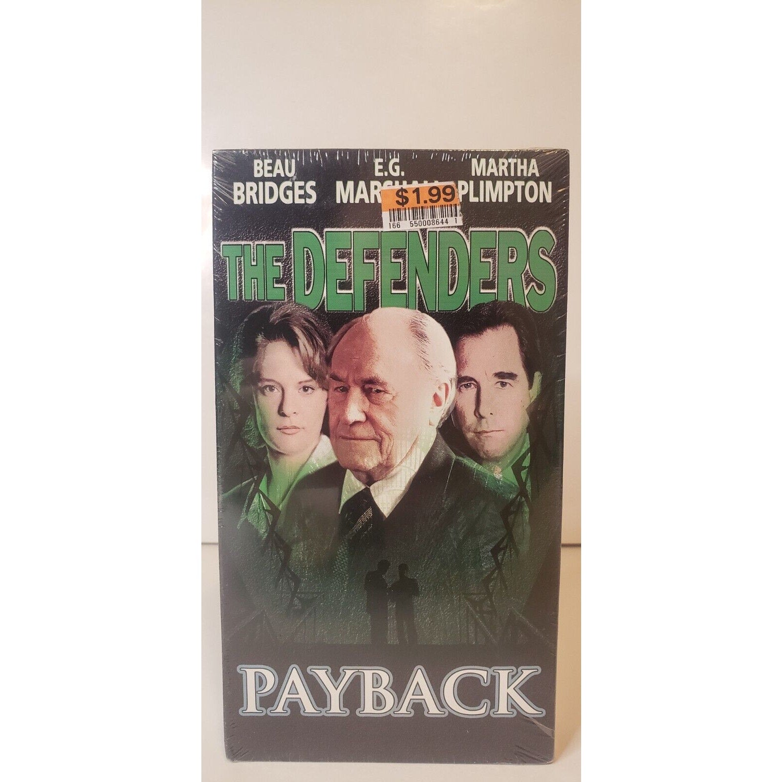 The Defenders Payback VHS New Sealed Beau Bridges
