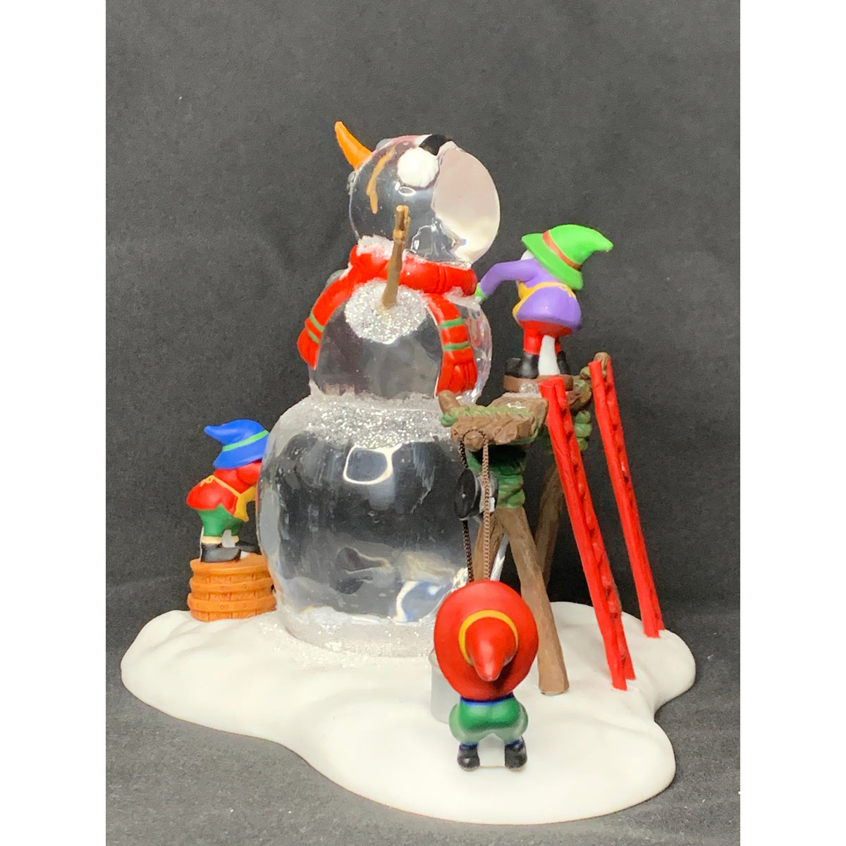 Dept 56 Kringle Street Snowman 56833 North Pole 2002 Limited Edition Box