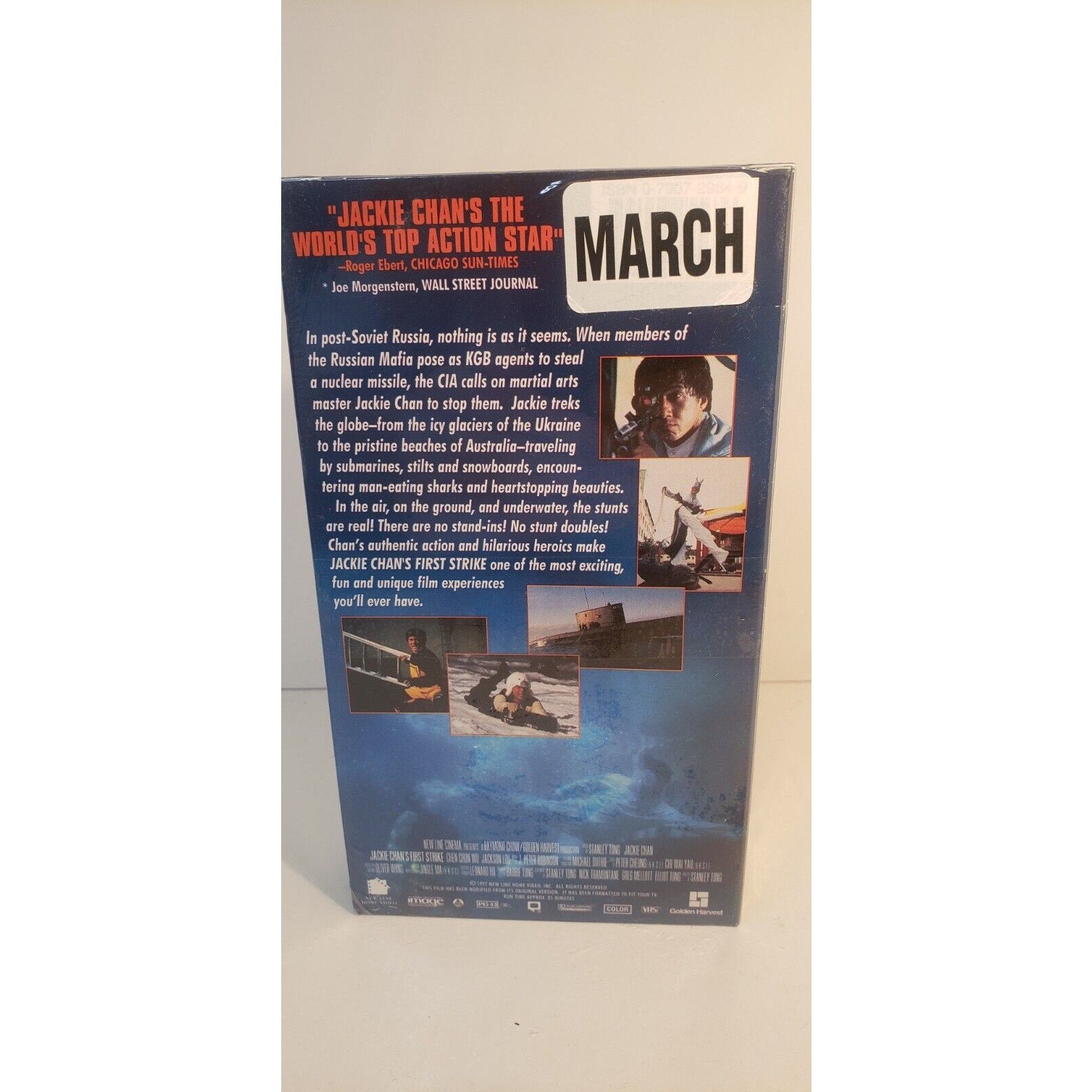 Jackie Chans First Strike VHS New Sealed