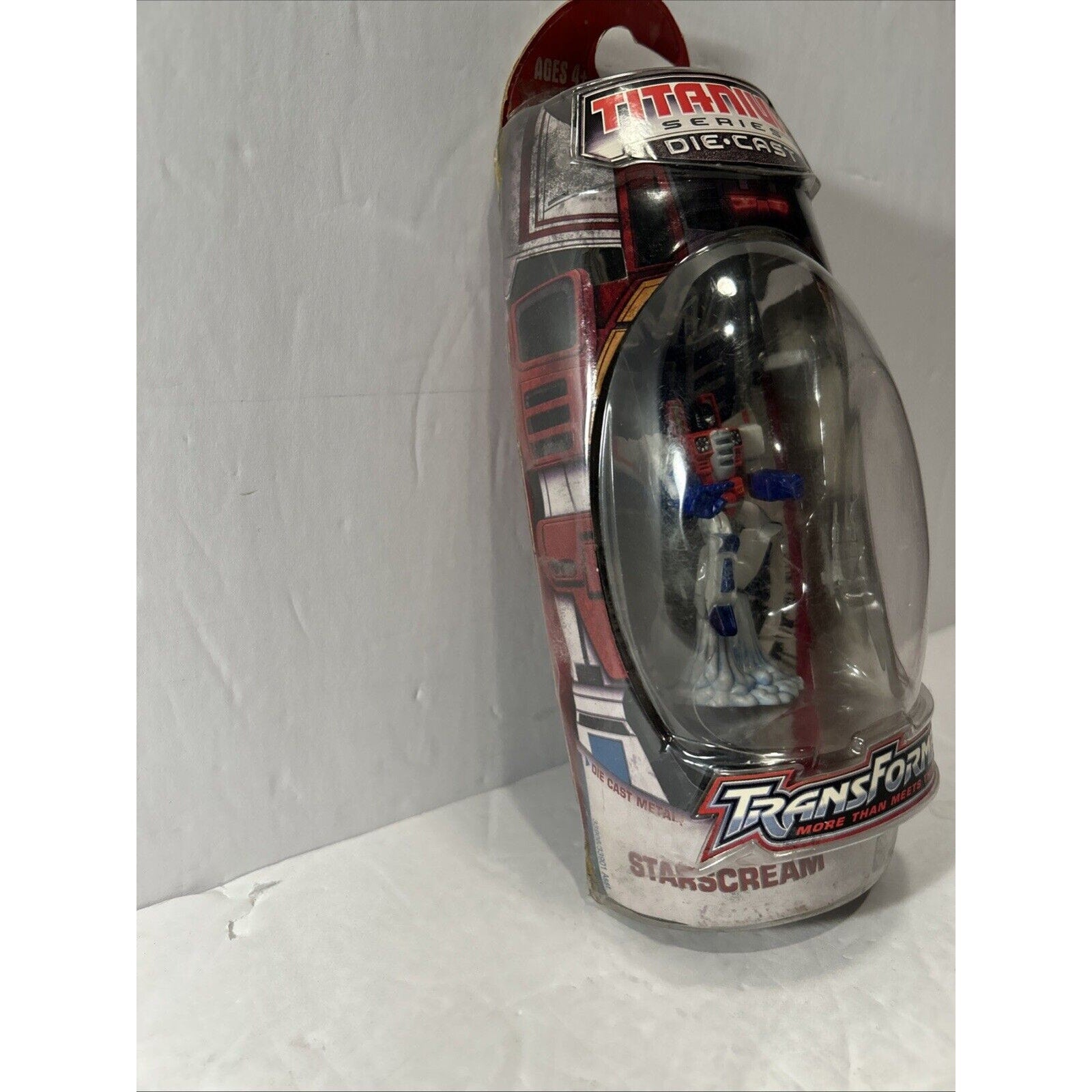 Transformers Titanium Series Die-Cast Metal Starscream Jet Micro Machines