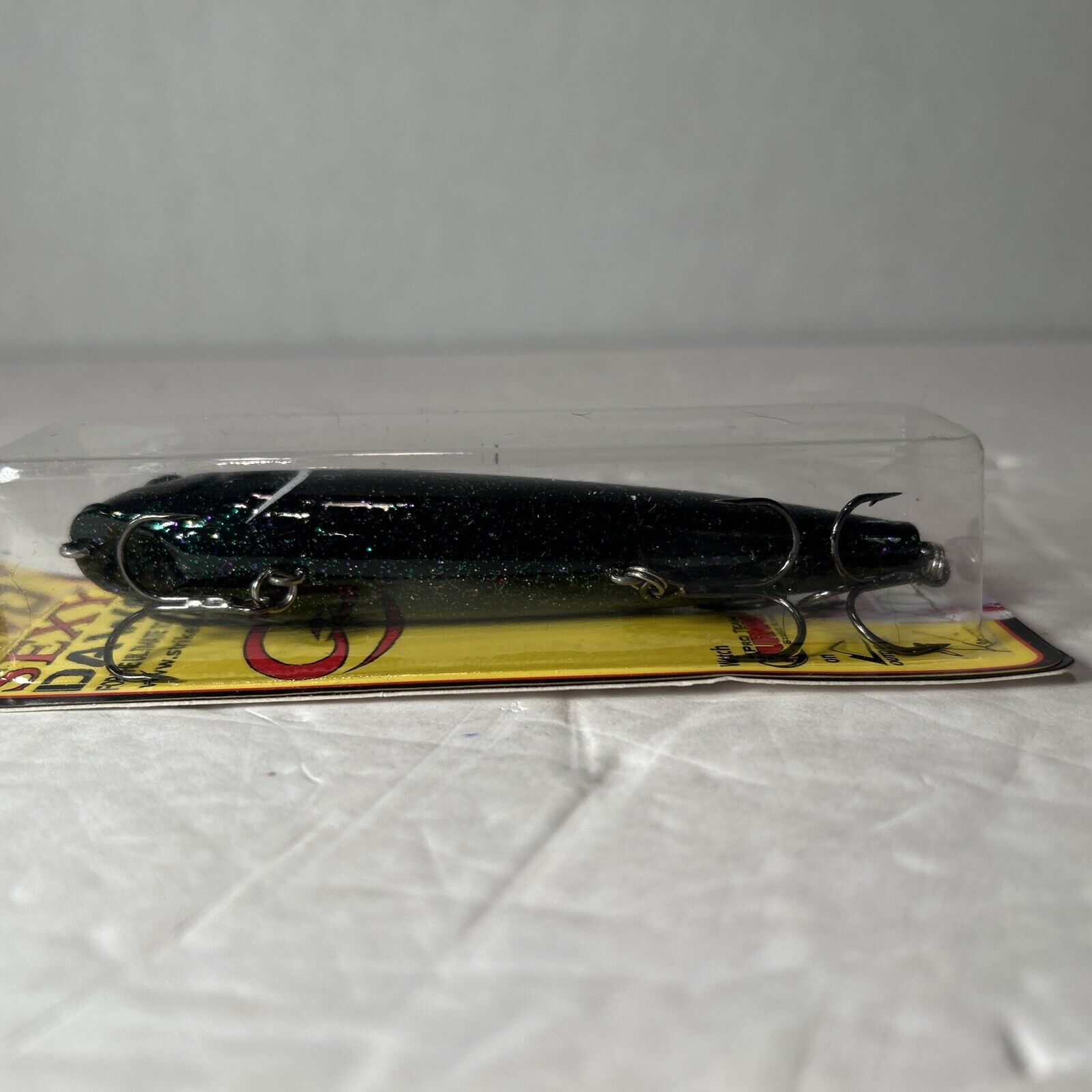 Strike King KVD 4 1/2-inch Sexy Dawg - Black Lab HCKVDSD-668