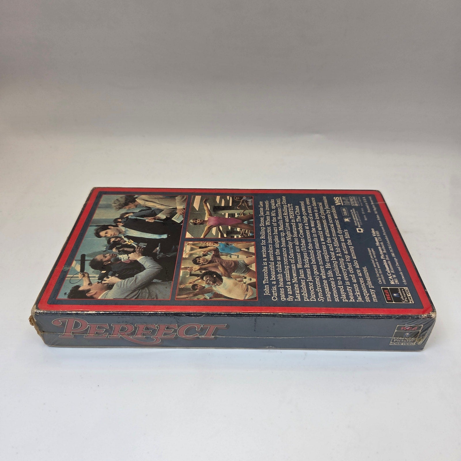 Perfect Sealed VHS 1985 John Travolta Jamie Lee Curtis RCA Columbia