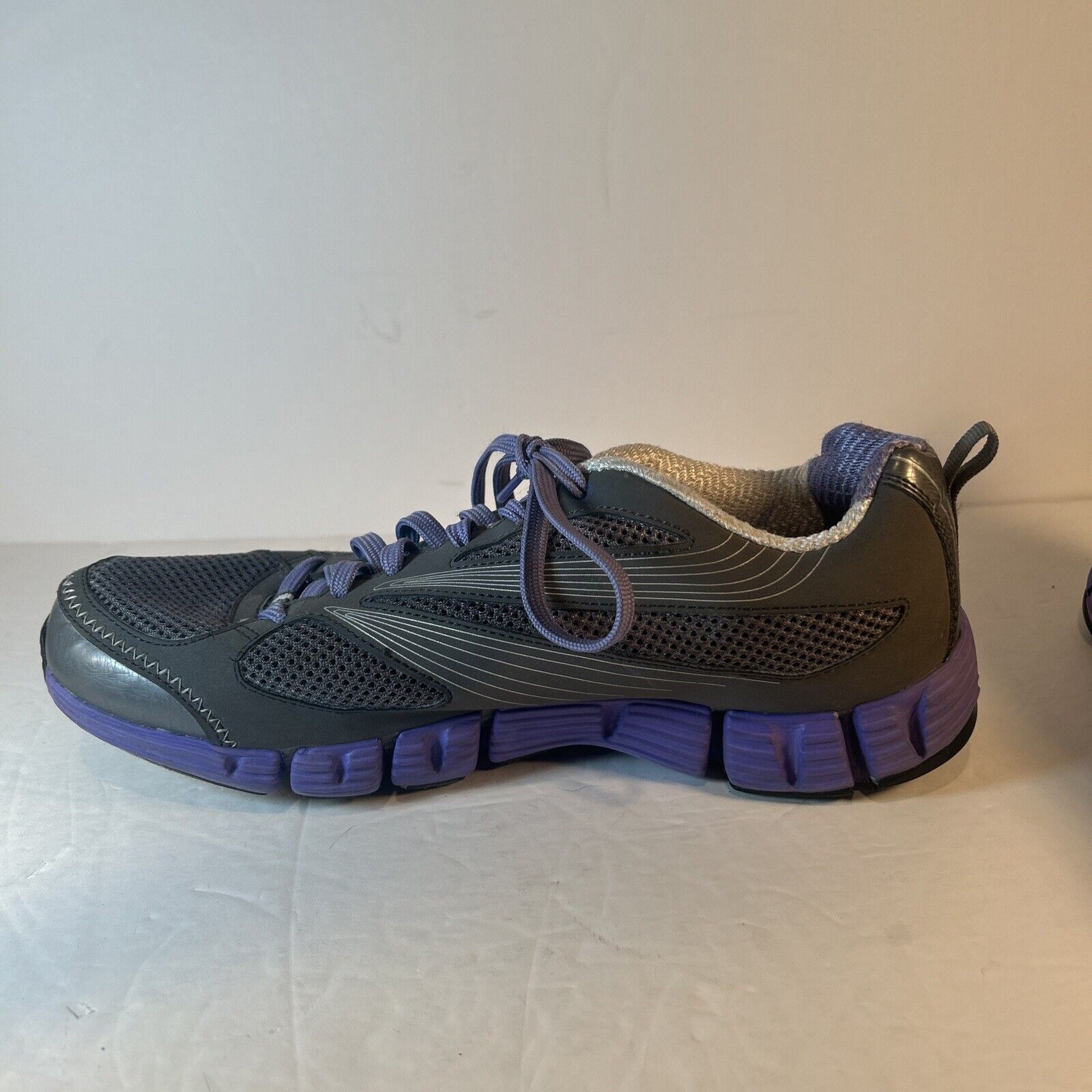 Skechers Sport Flex Stride Women’s Sneakers Size 9 Purple Gray Athletic Shoes