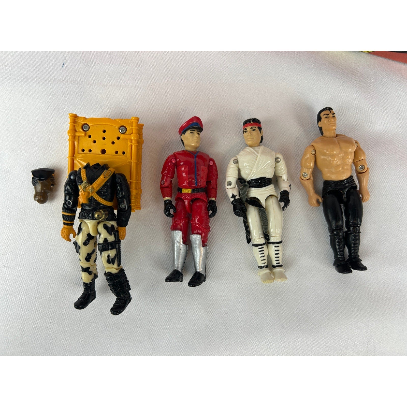 1990s G.I. Joe And Cobra Action Figure Lot With Collectors Case