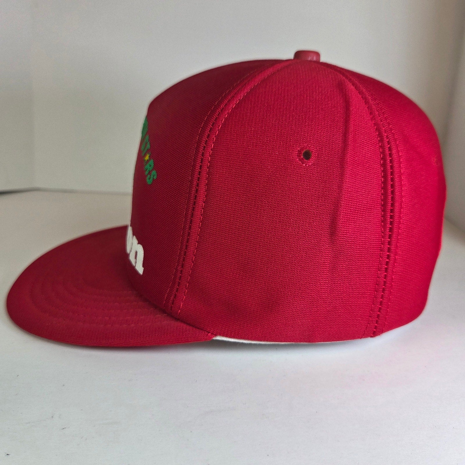 Rare 1980s Minnesota North Stars x Winston Promo Full Foam Snapback Hat
