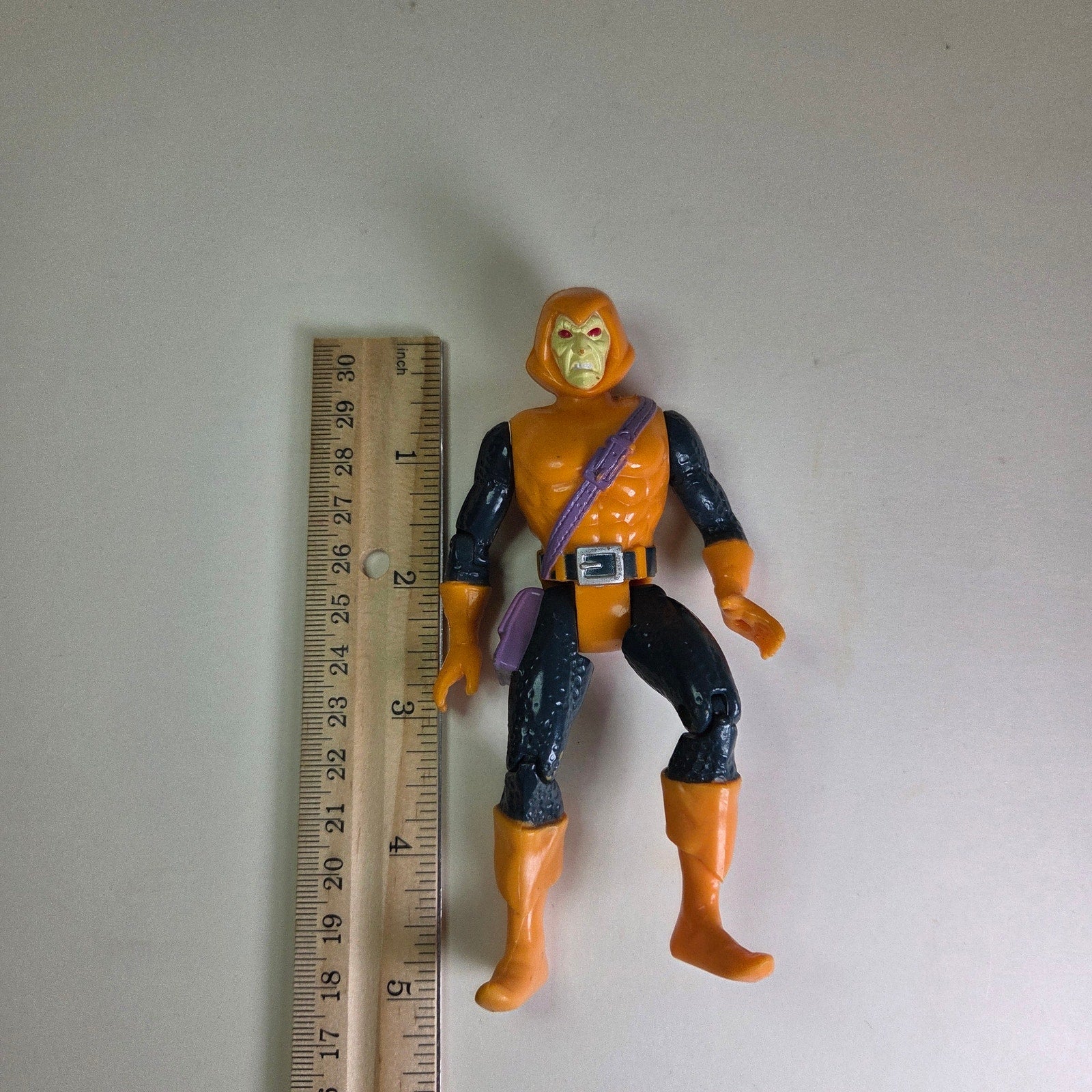 1994 ToyBiz Spider-Man Animated Series Hobgoblin 5" Figure Orange/Blue