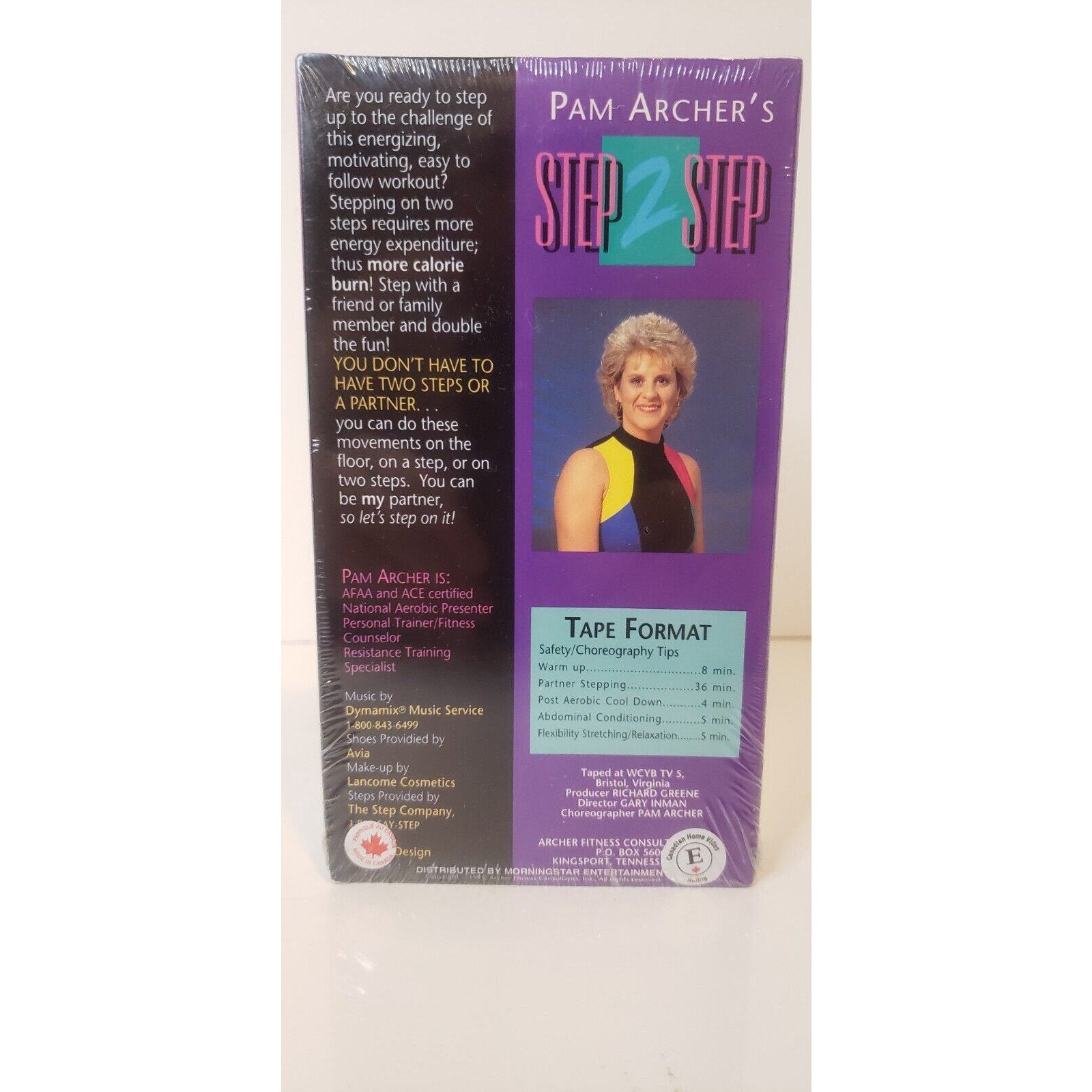 Pam Archer's Step 2 Step Exercise VHS New Sealed