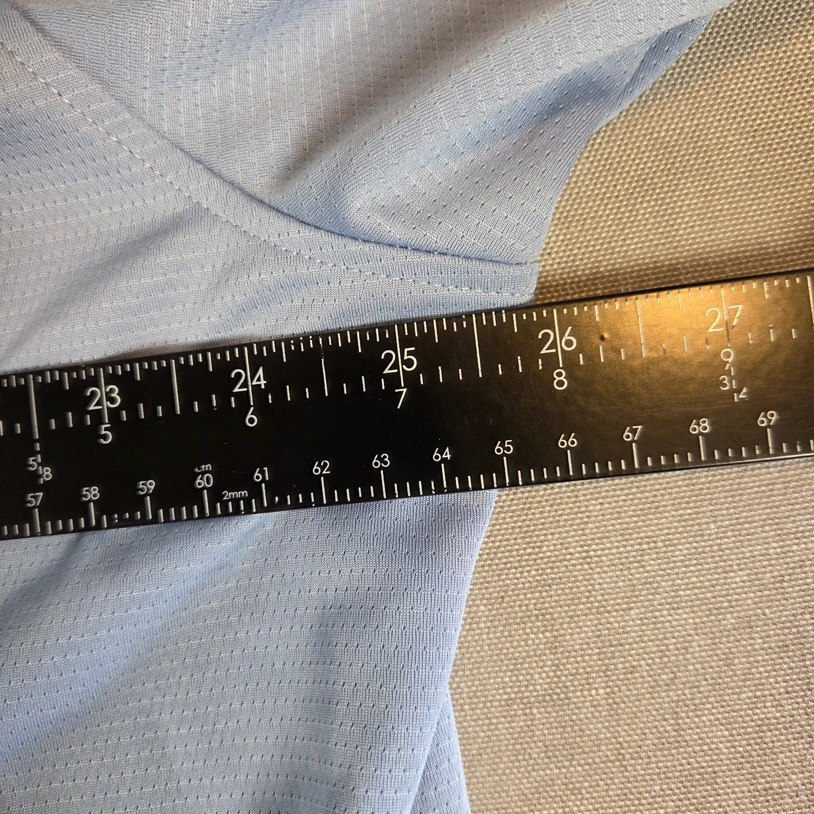 Nike Dri-Fit Polo Shirt XXL Light Blue Standard Fit NWT