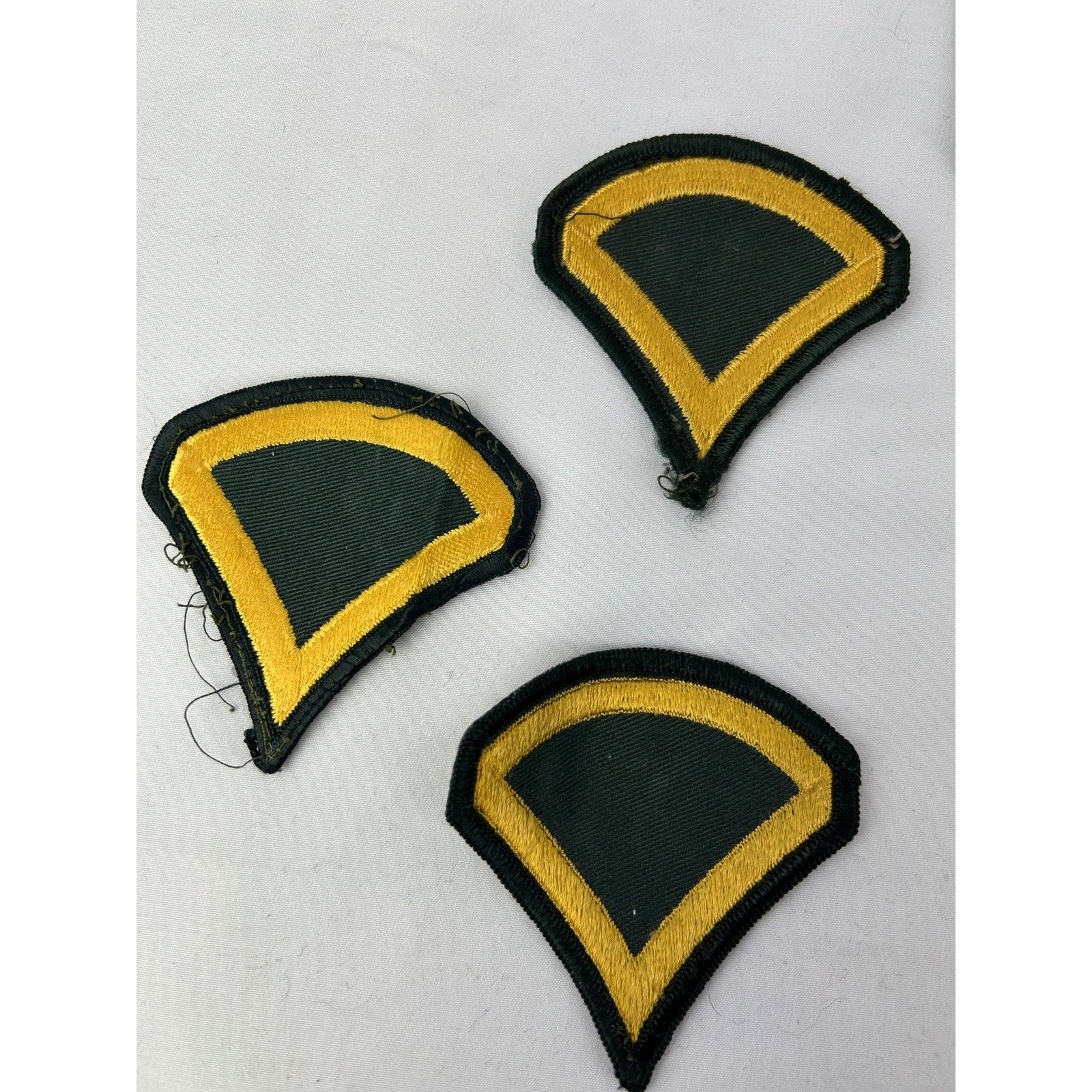 Vintage Military Chevron Patch Lot Eagle Rank Insignia 7pc