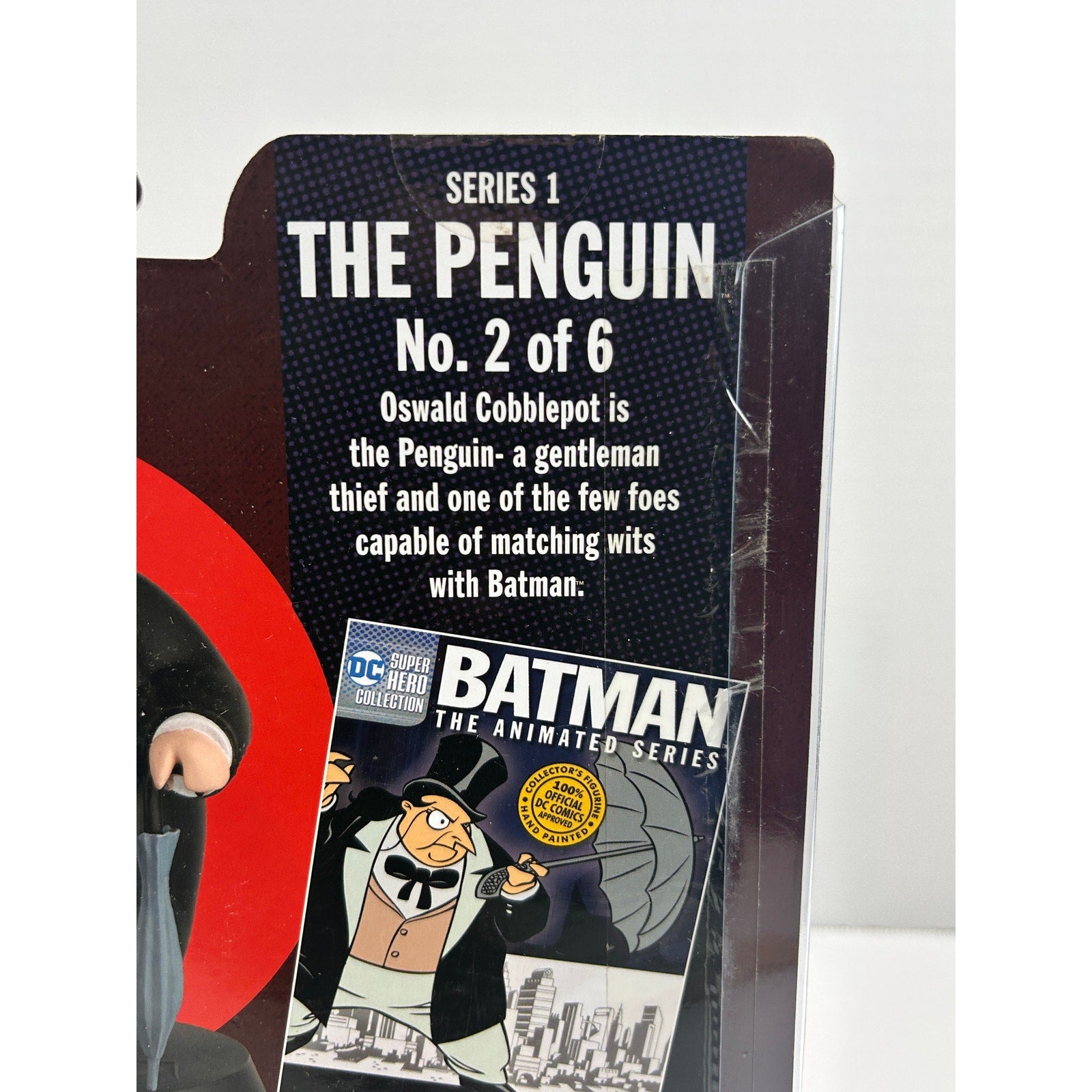 Eaglemoss Batman The Animated Series “The Penguin” #2/6 Figurine Sealed New