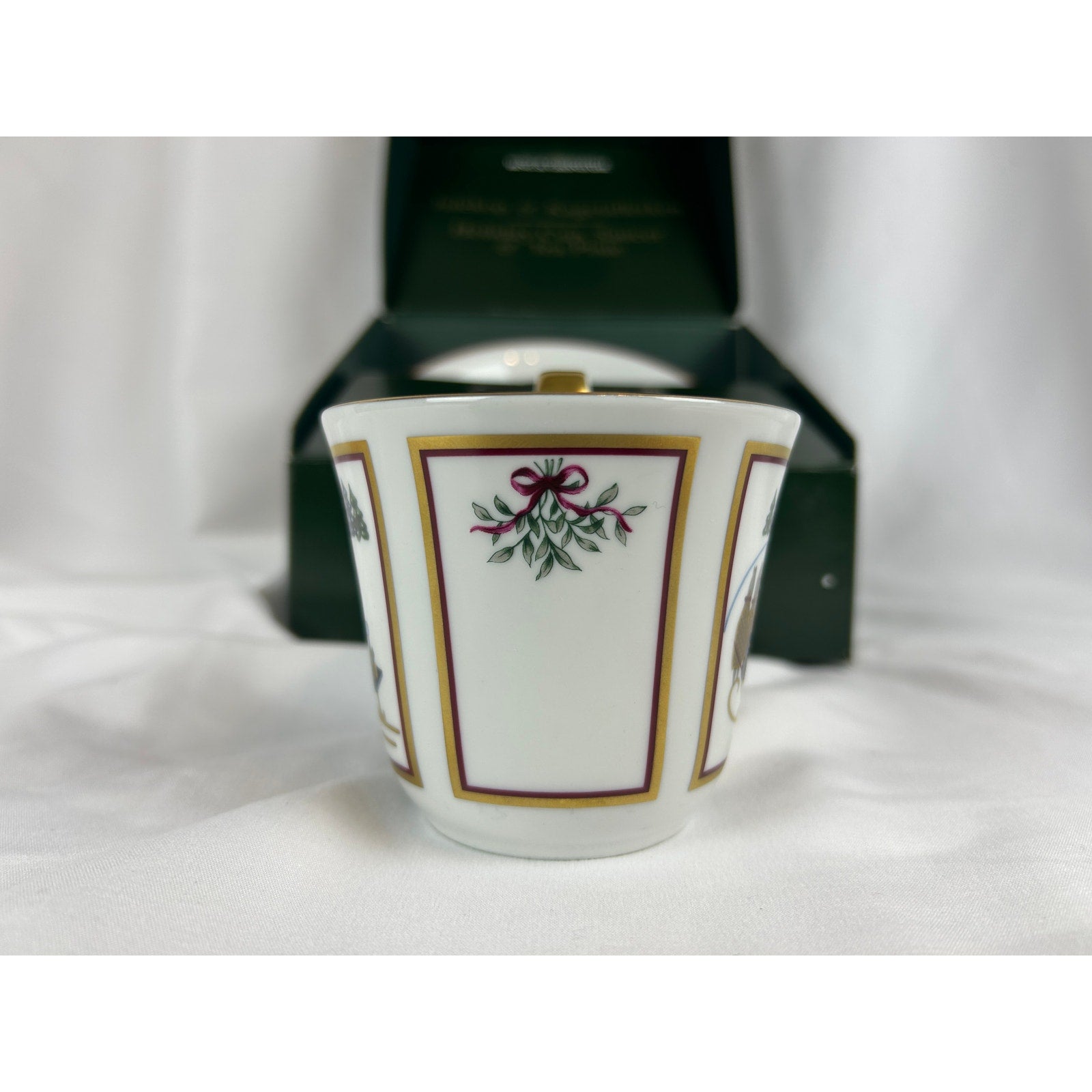 Bing Grondahl 1998 Holiday Cup Saucer Tea Plate Set Jette Frolich Boxed