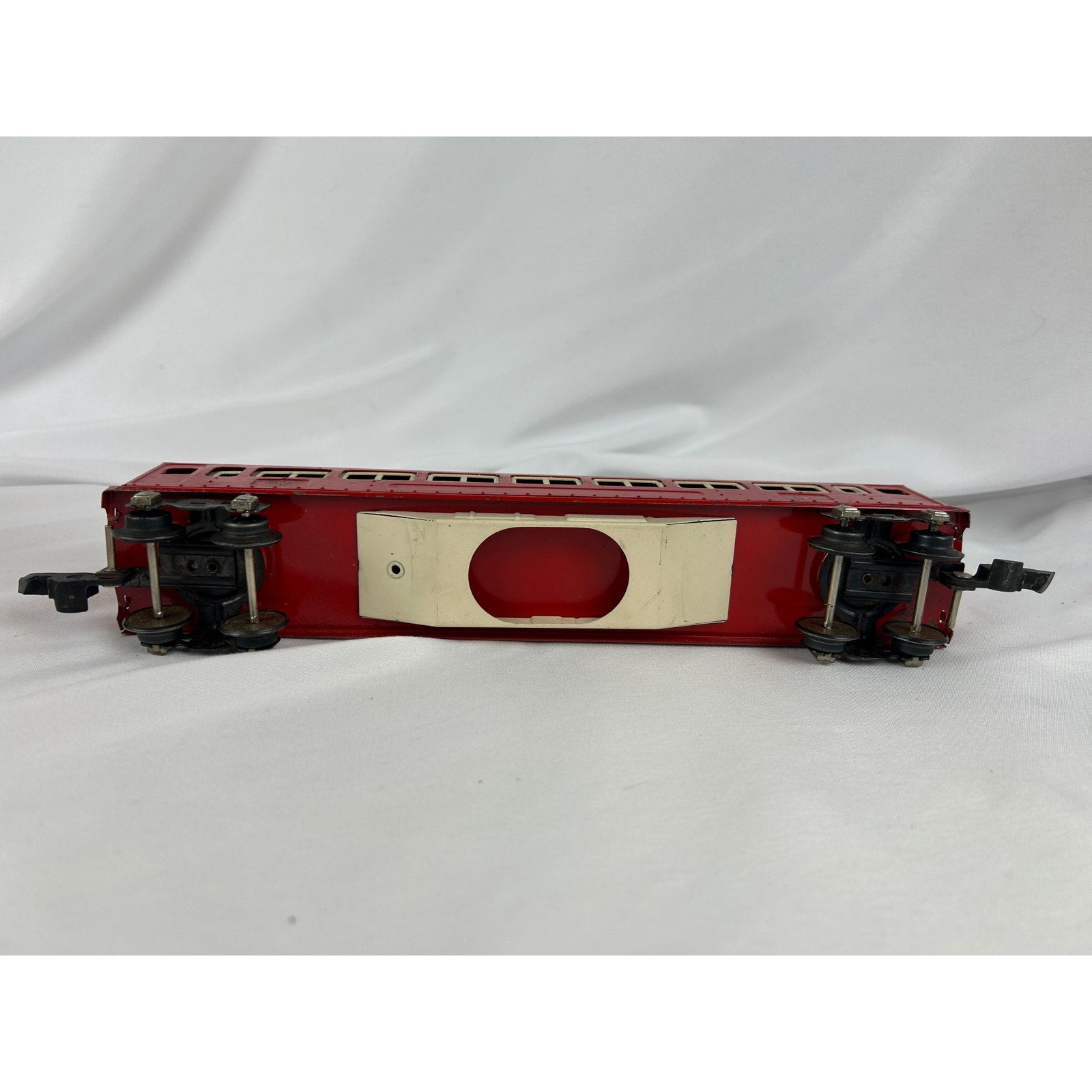 American Flyer 495 Red Passenger Car Prewar 3/16 O Gauge w Box