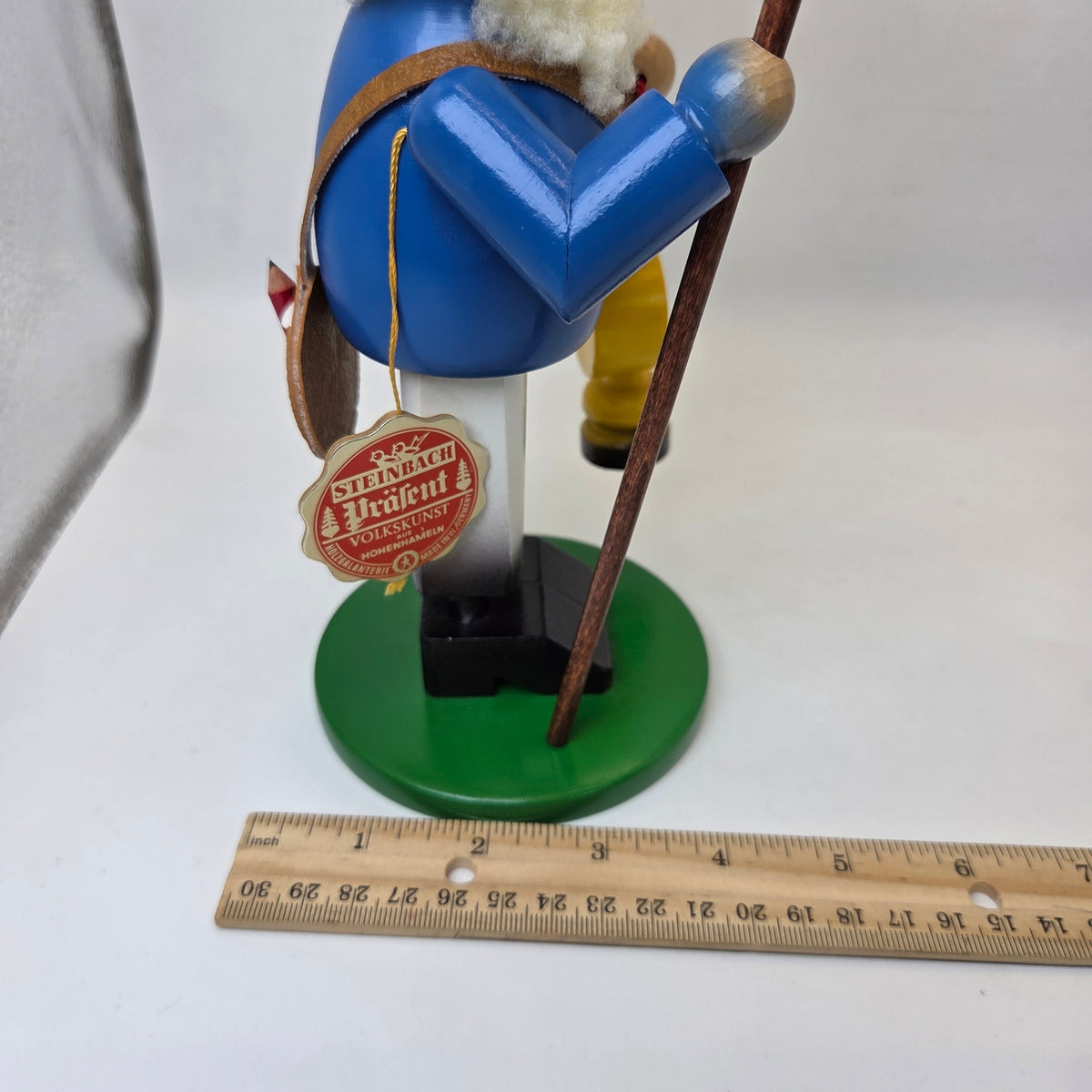 Steinbach West Germany Woodsman Smoker Nutcracker Axe Lantern Vintage