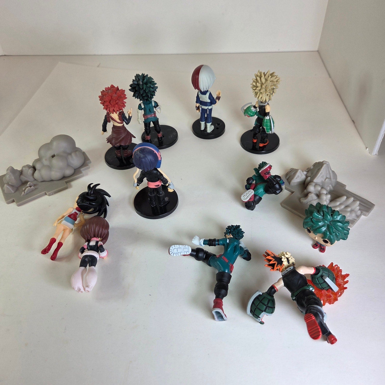 My Hero Academia Anime Figure Lot – Deku, Bakugo, Todoroki & Others