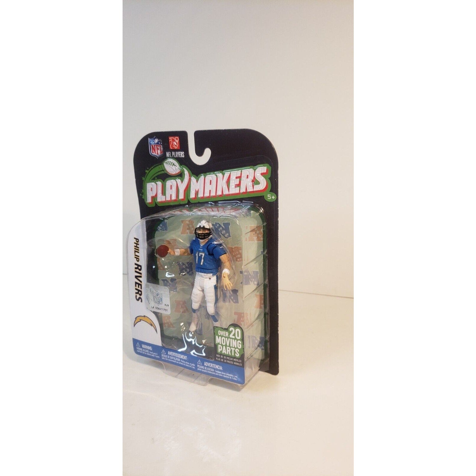 Philip Rivers McFarlane Chargers NFL Playmakers Series 3 Figure Sealed