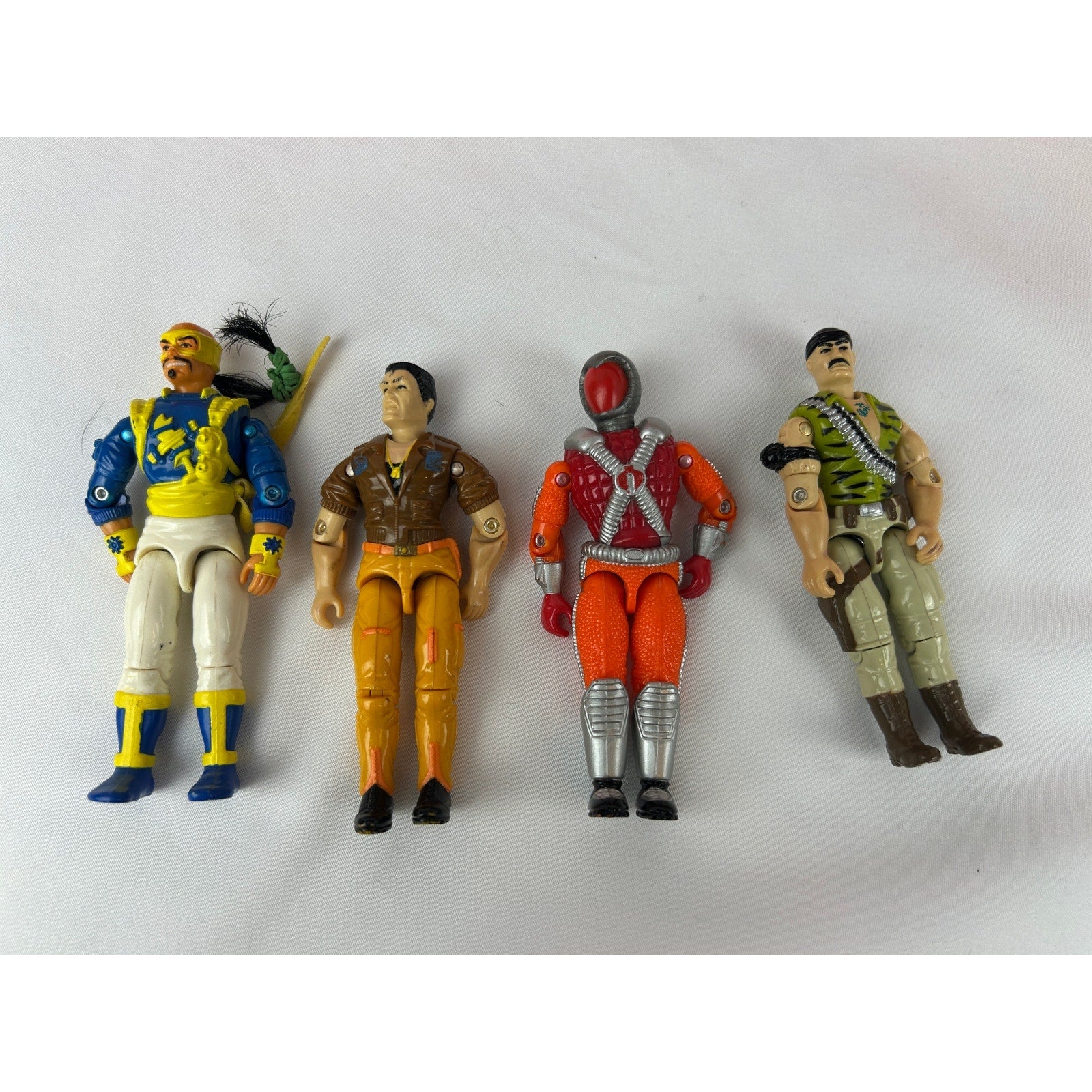1990s G.I. Joe And Cobra Action Figure Lot With Collectors Case