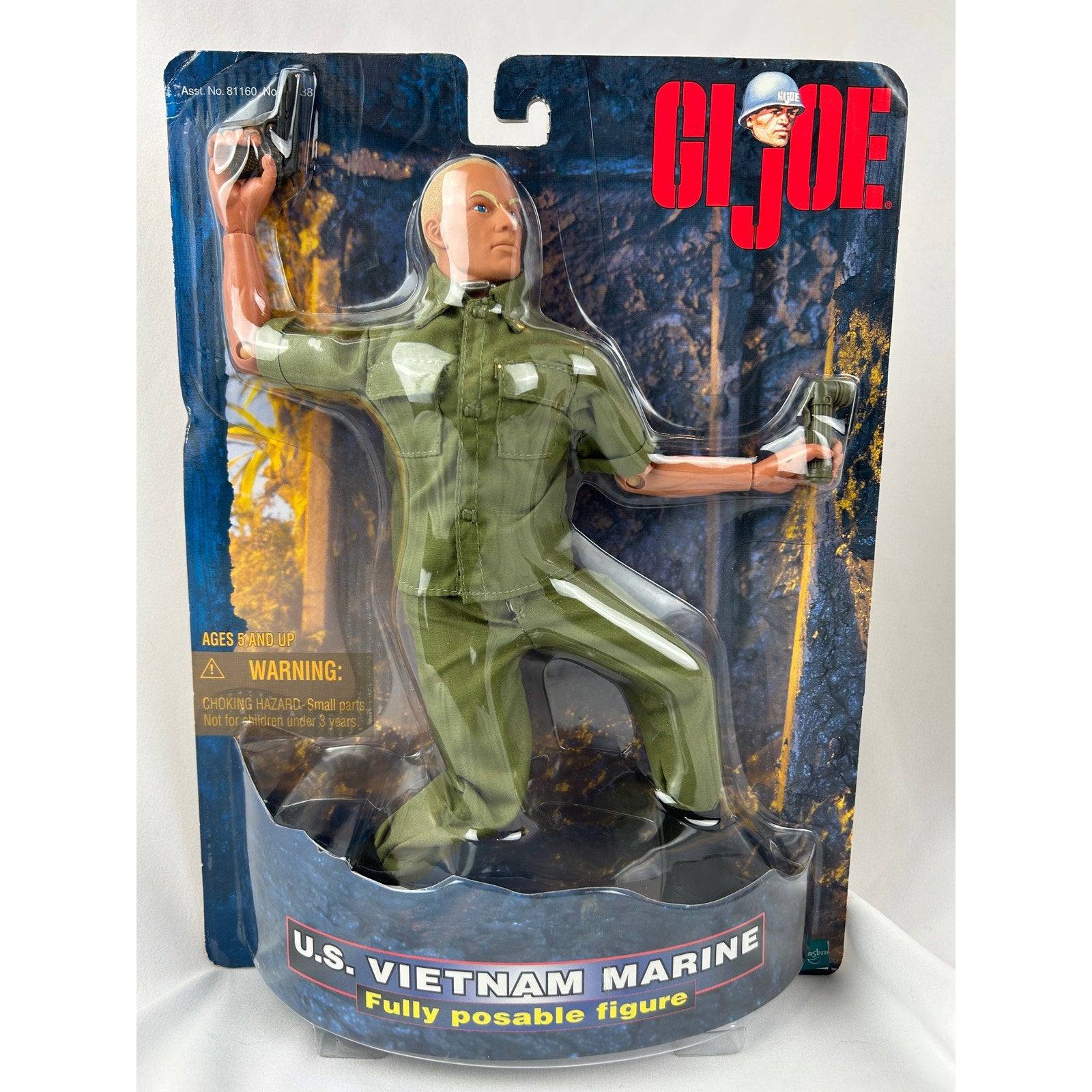 GI Joe U.S. Vietnam Marine 12 Inch Action Figure Hasbro 1998 Carded