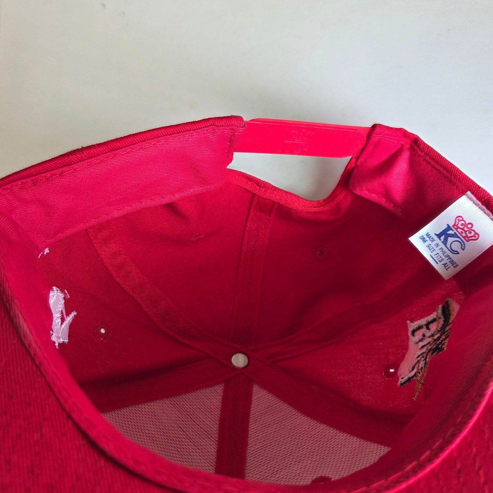 Vintage Bud King Kenny Bernstein Snapback Hat Drag Racing Budweiser KC Cap