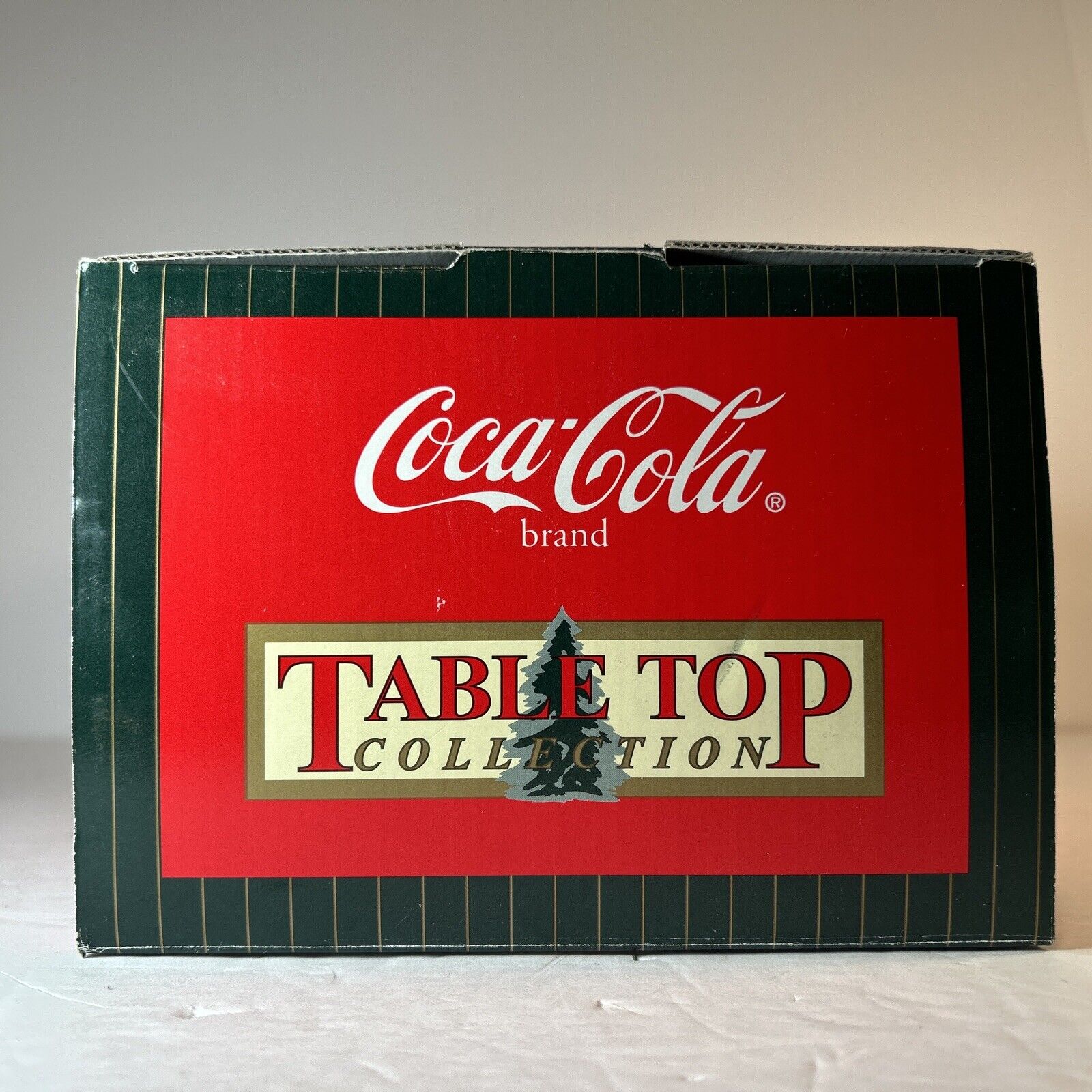 Coca-Cola 1999 Polar Bear Mercury Glass Figurine Enesco Tabletop w/ Box