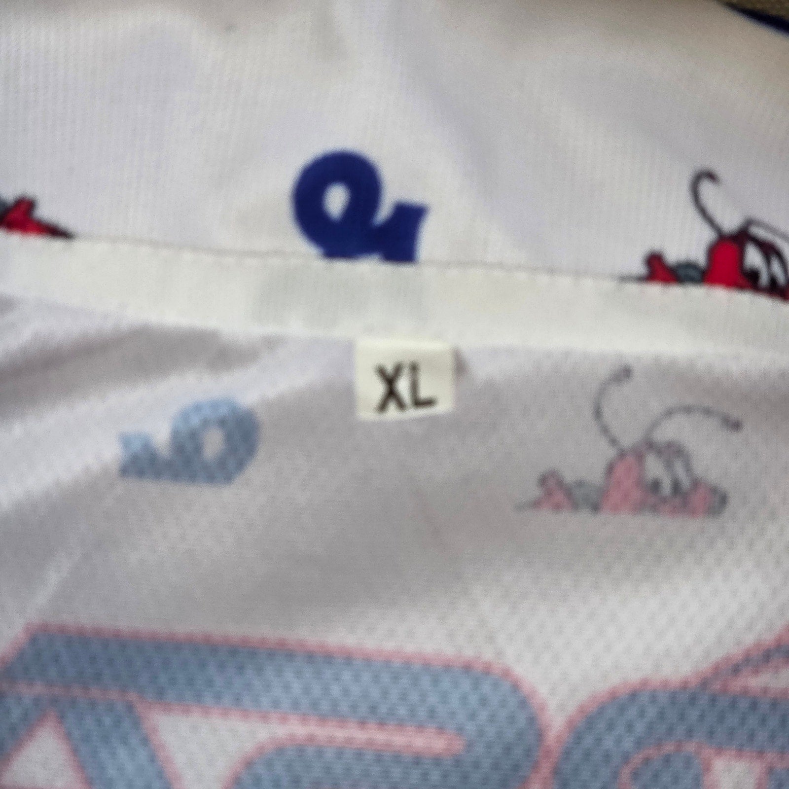 General Mills Honey Nut Cheerios Bee All Over Print Polo Shirt XL Promo
