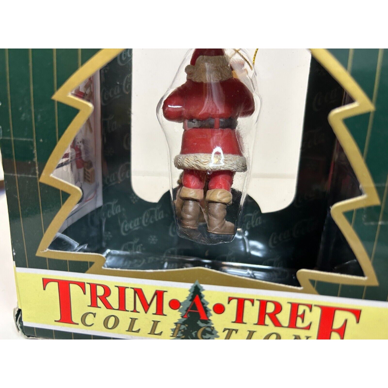 Coca-Cola Trim-A-Tree Collection Ornaments Set of 3 – Vintage 1990s x81
