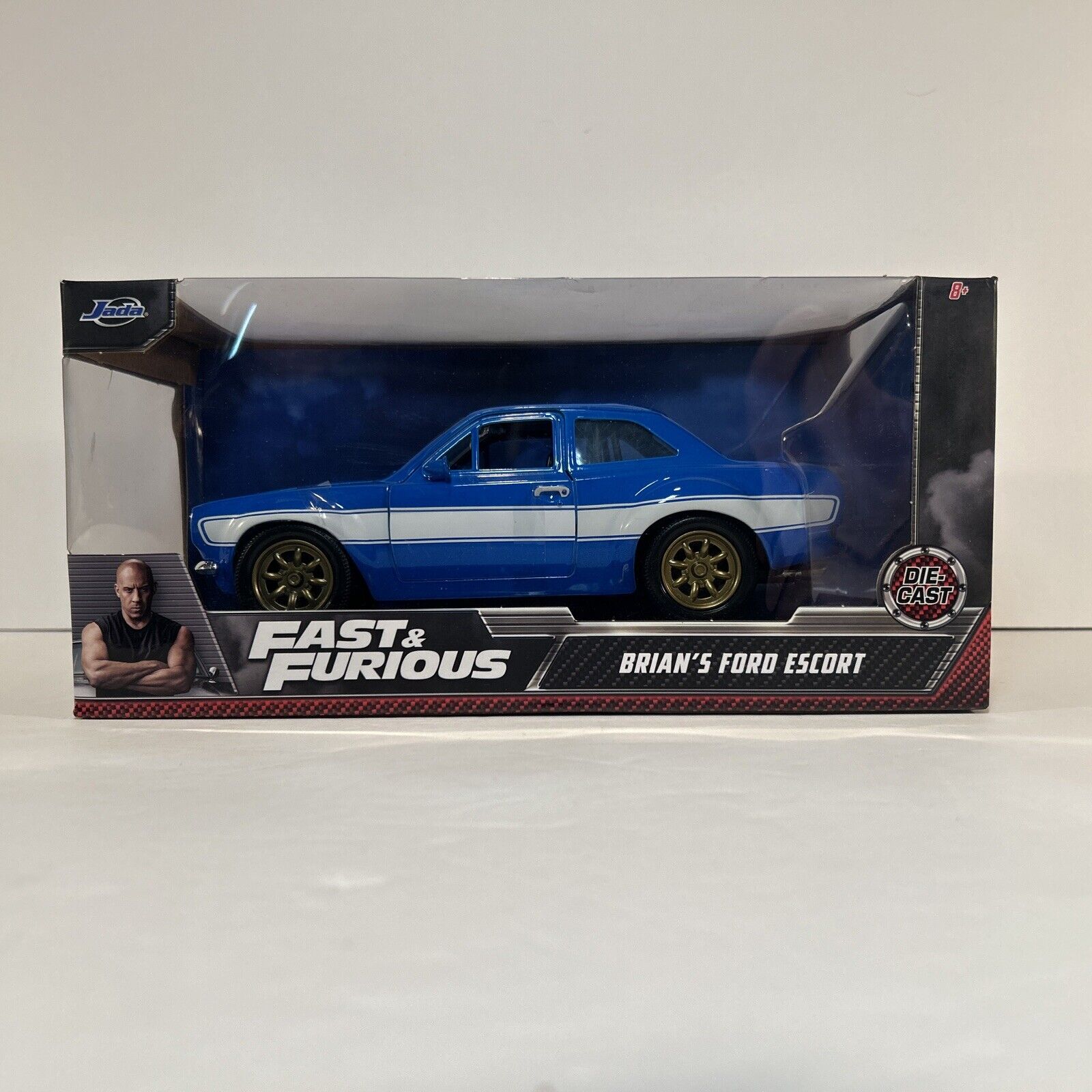 Jada Toys Fast & Furious 2005 Ford GT Diecast Car 1:32 Blue NIB
