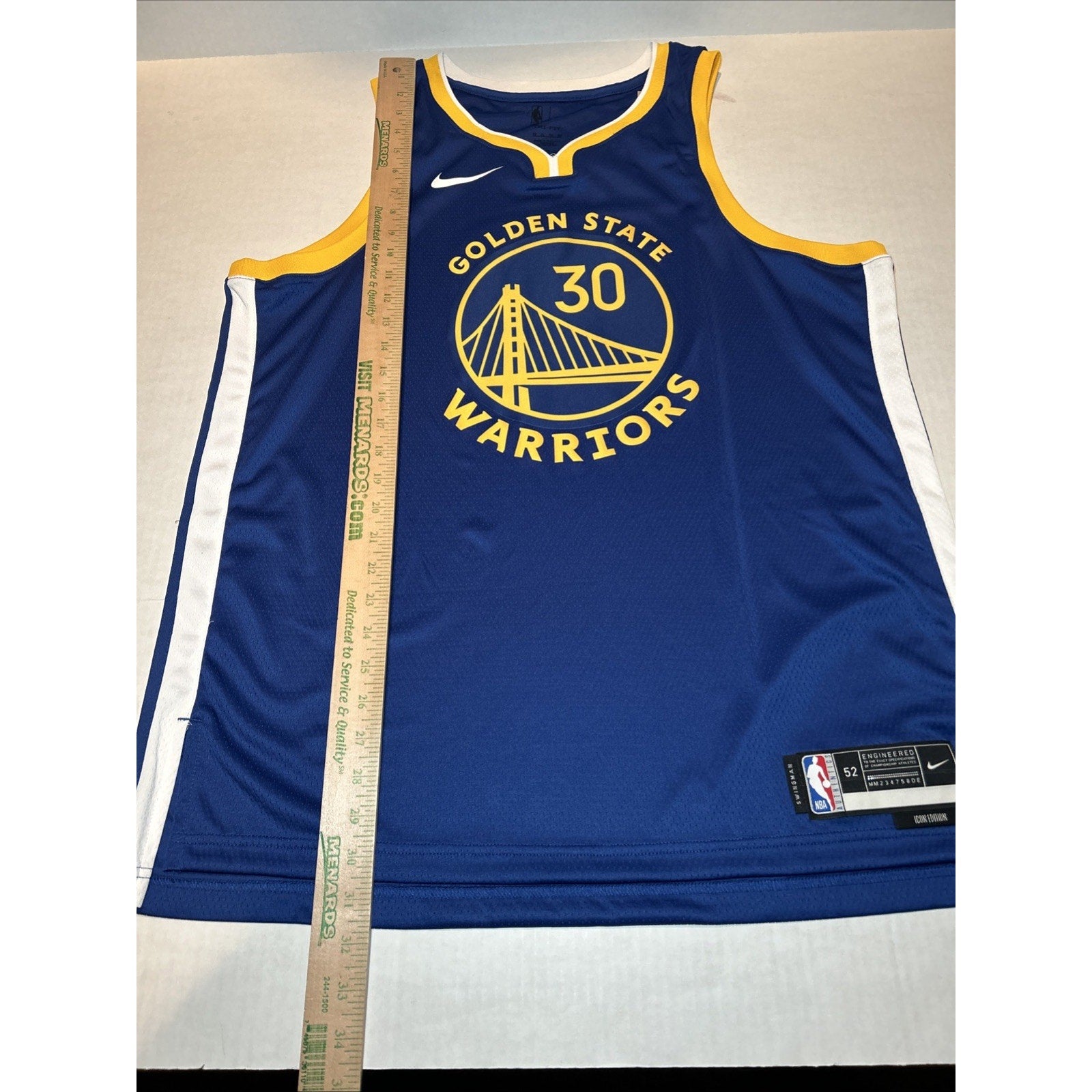 Steph Curry #30 Warriors Nike Jersey XL NBA NWT Icon Edition Basketball