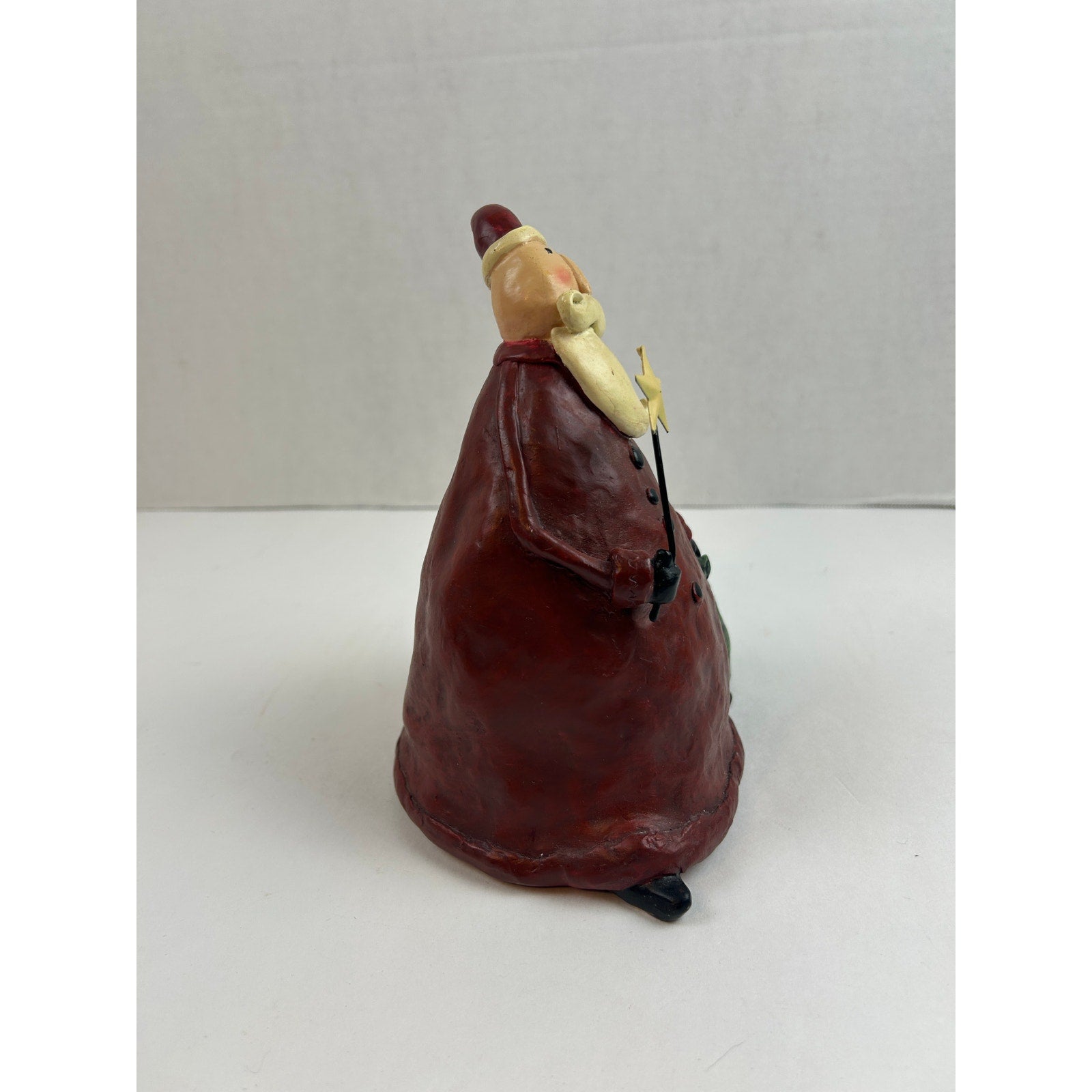 At Home America Slick St. Nick Santa Figurine Christmas Holiday Decor