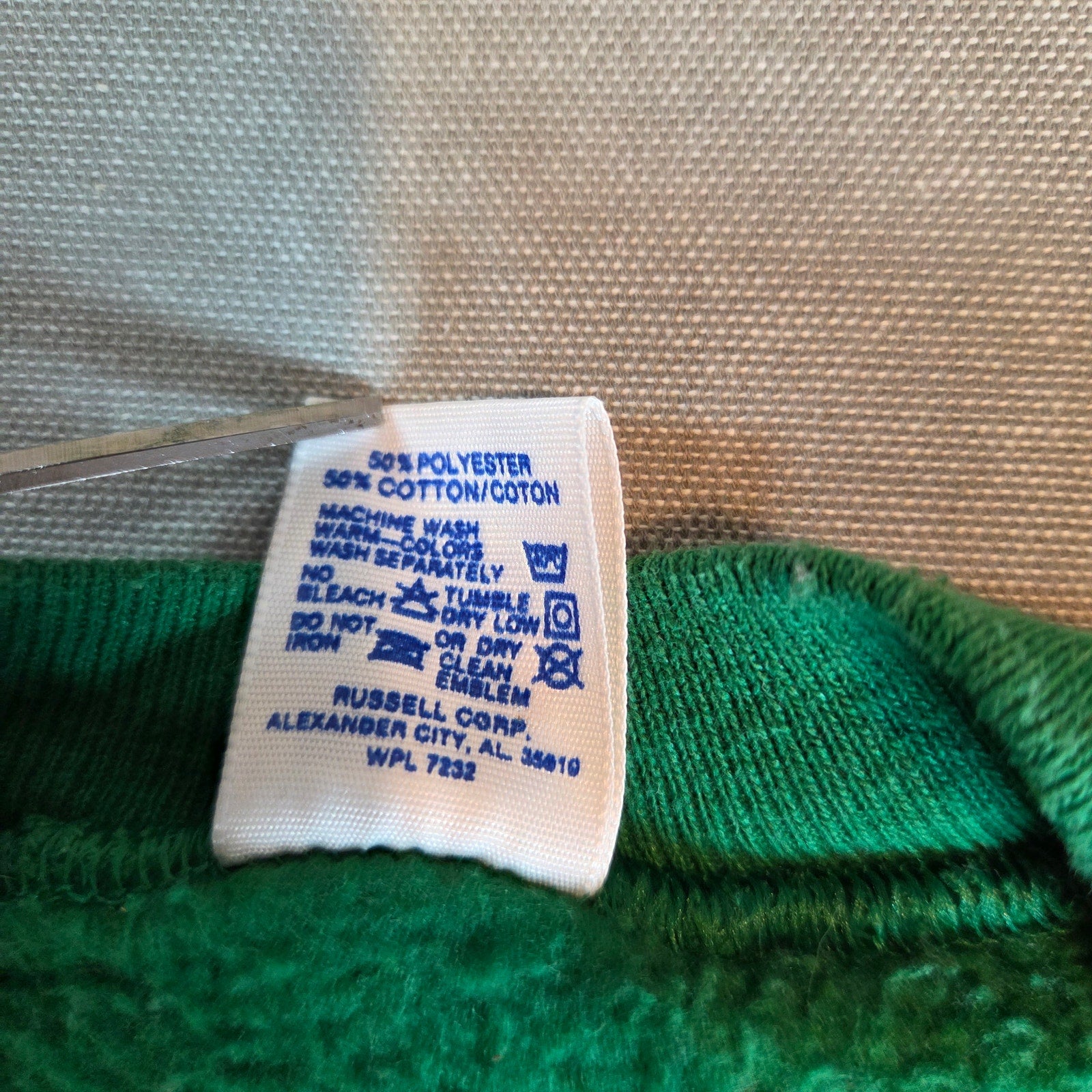 Vintage 80s Russell Athletic MN North Stars Sweatshirt XL Made USA Hockey