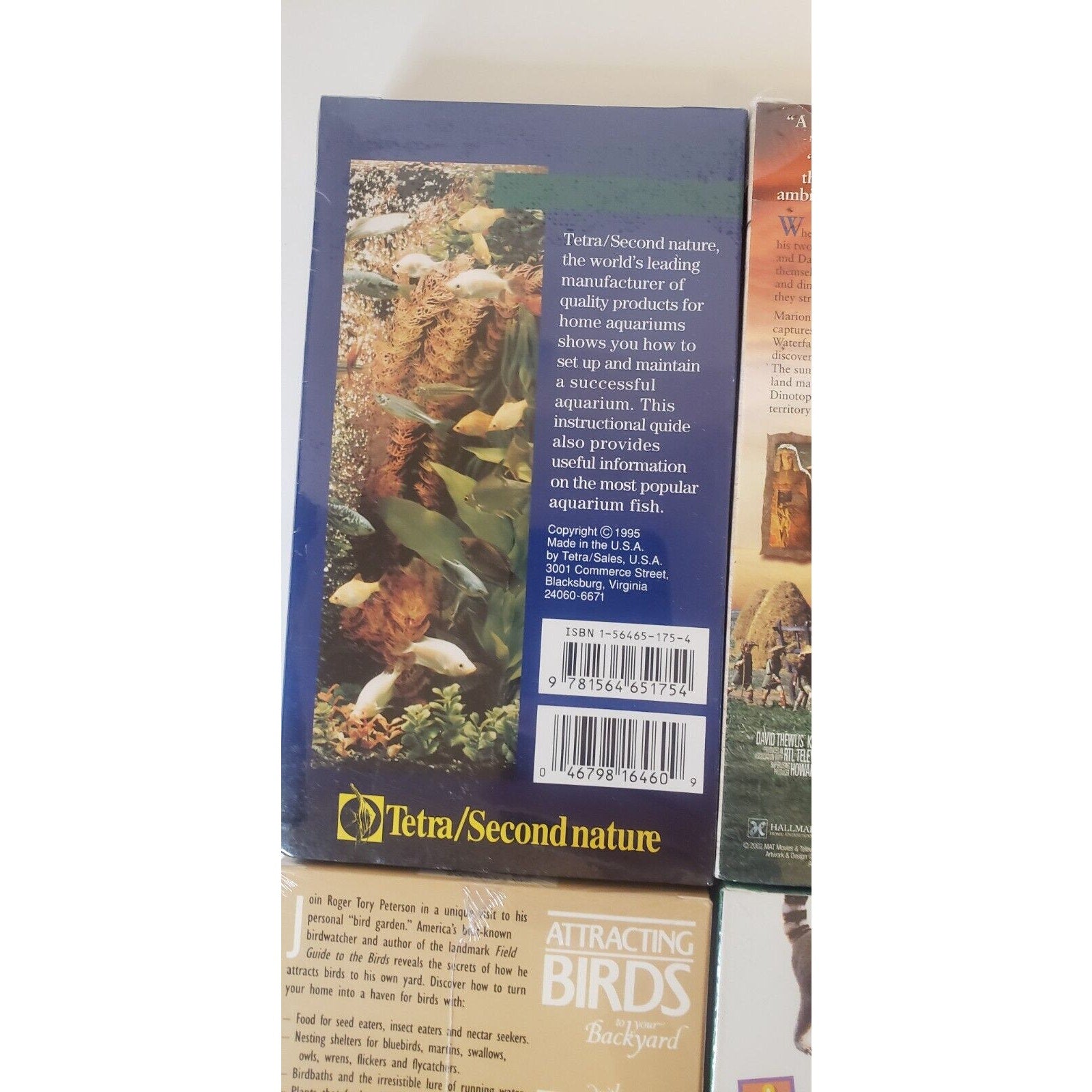 VHS New Sealed Lot of 6 Animal Themed Tapes
