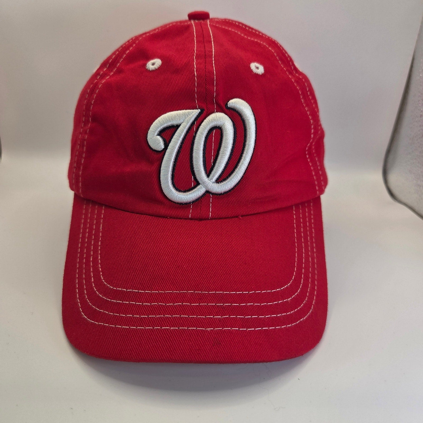 Washington Nationals Red Baseball Hat Snapback Adjustable Cap