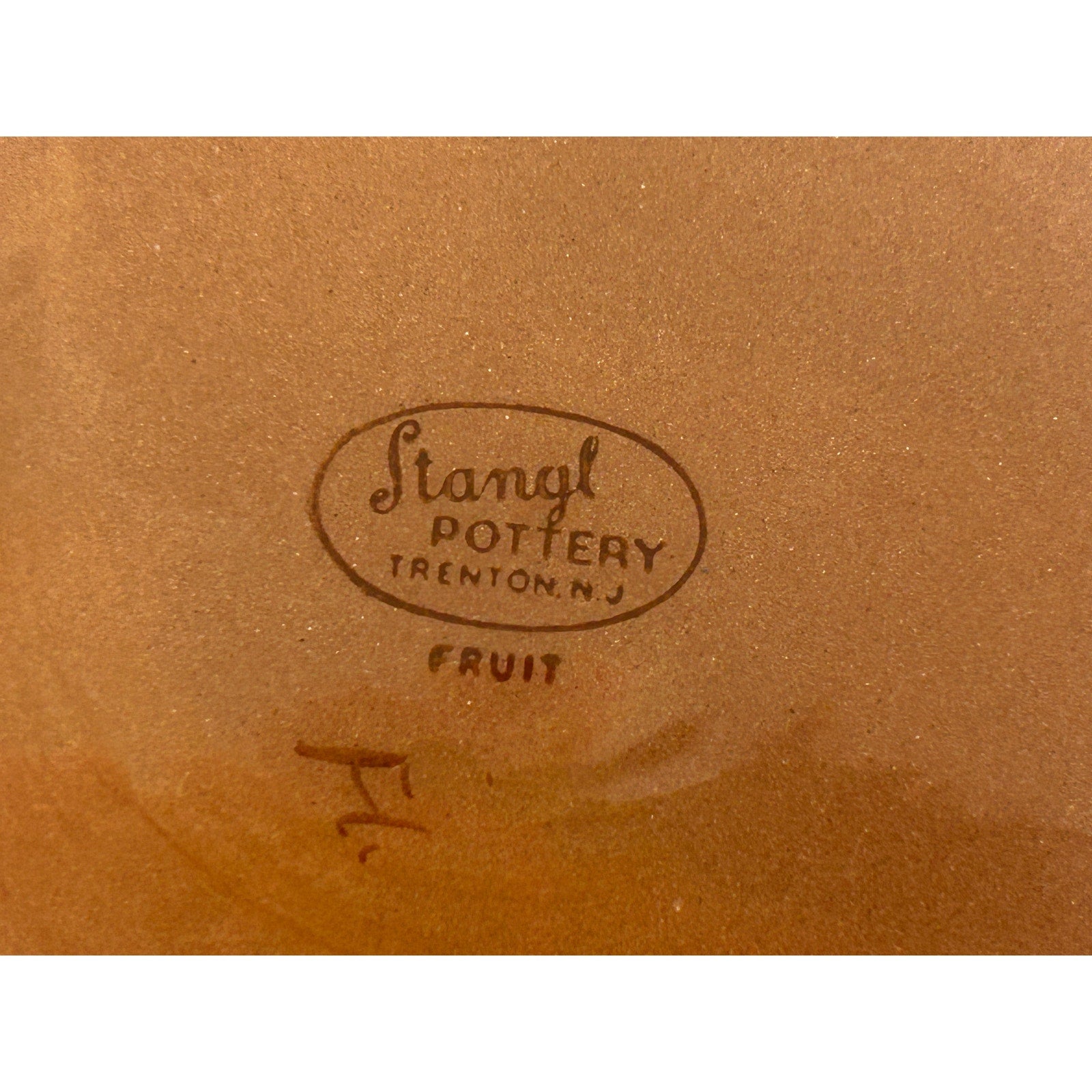 Stangl Pottery Fruit Pattern 8" Salad Plates Set of 5 Hand Painted