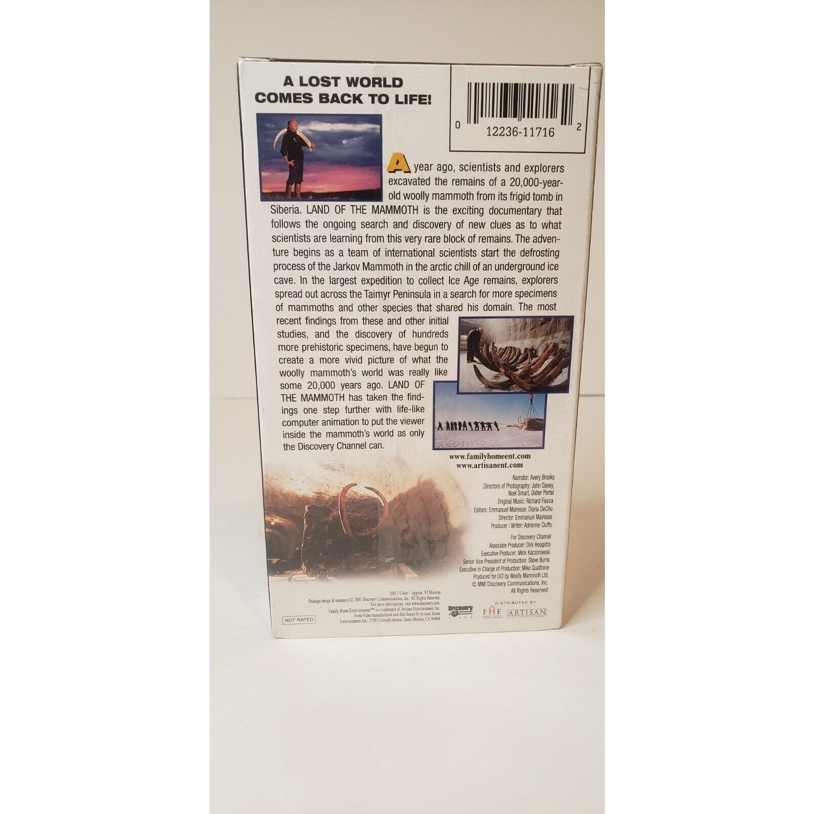 Land Of The Mammoth VHS New Sealed 2001