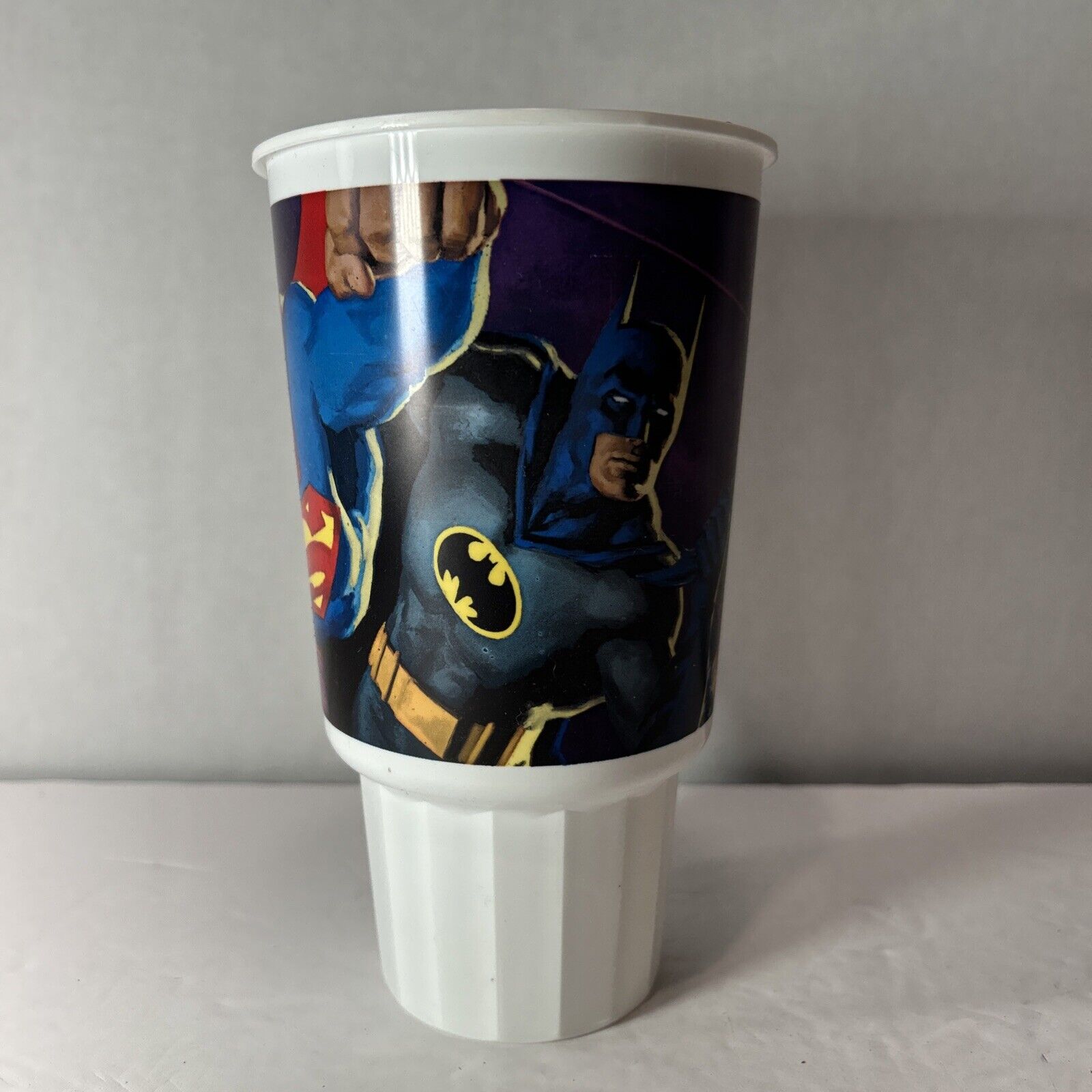 DC Super Heroes Subway 1998 Cup Superman/Batman/Wonder Woman/Flash