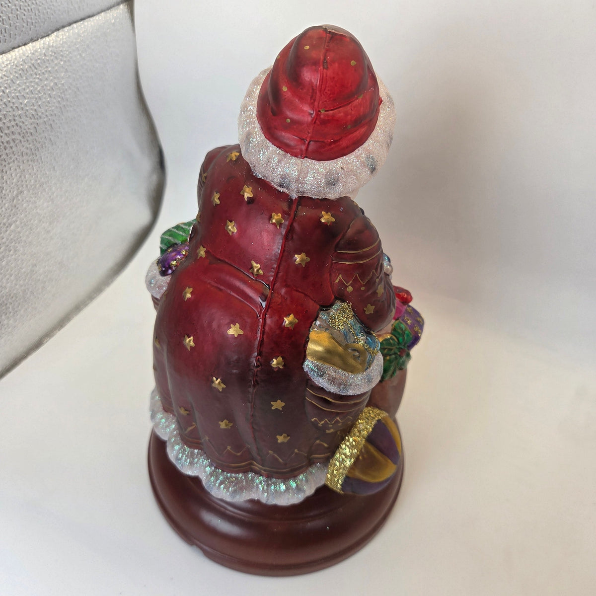 Merck Old World Christmas Legendary Father Christmas Light 2000 Boxed 10"