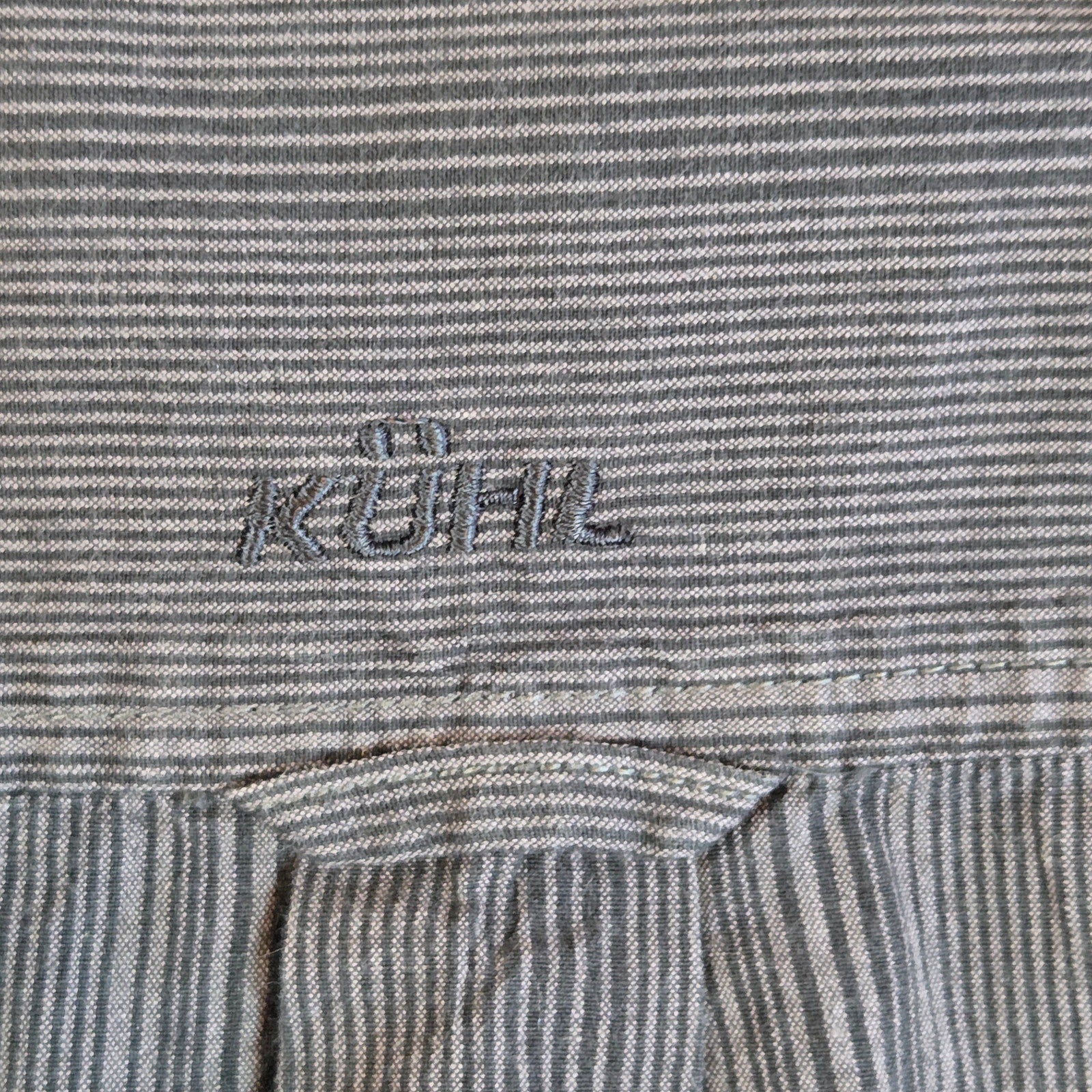 Kuhl Karib SS Organic Cotton Button Up Shirt Men’s XL Casual Travel Top