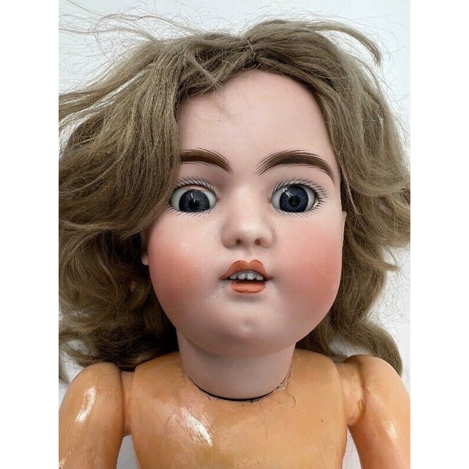 Antique Simon & Halbig DEP 1079 Bisque Doll 20" German Composition Body