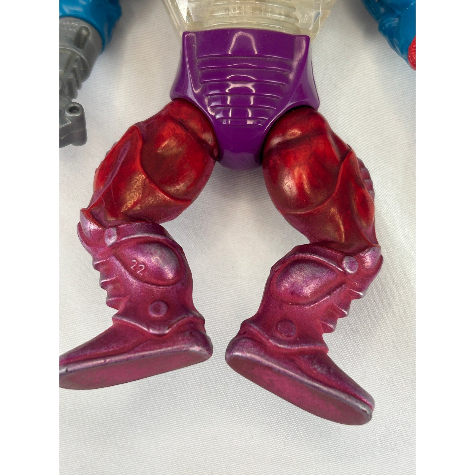 Vintage 1985 Mattel MOTU Roboto Action Figure w/ Axe Masters of the Universe