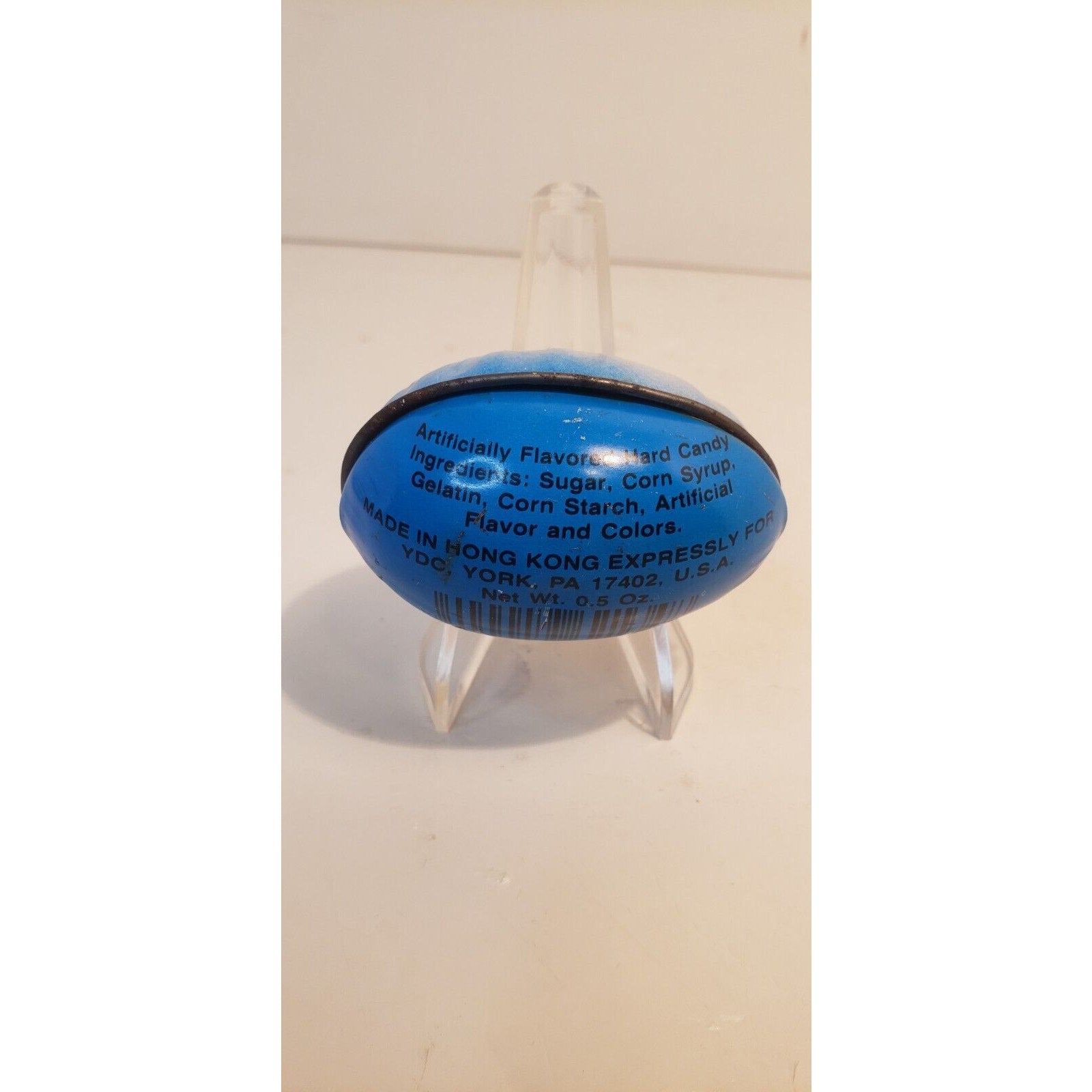 Vintage Sealed Metal Easter Egg Candy Container Duckling & Frog